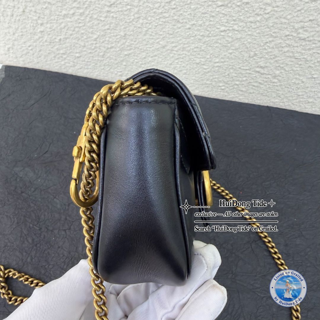 Gucci Gucci GG Marmont Quilted Mini Chain Bag Size ONE SIZE - 3 Thumbnail