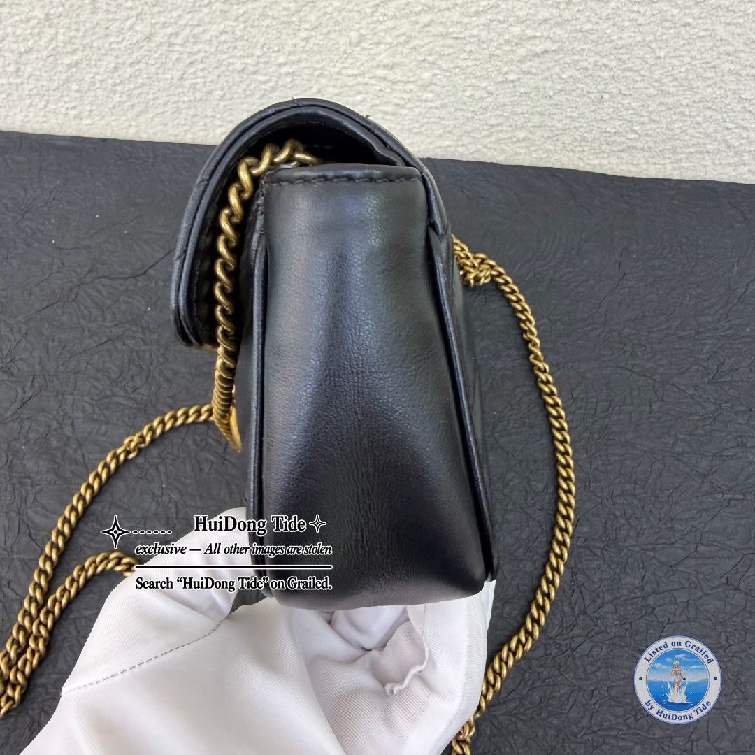 Gucci Gucci GG Marmont Quilted Mini Chain Bag Size ONE SIZE - 4 Thumbnail