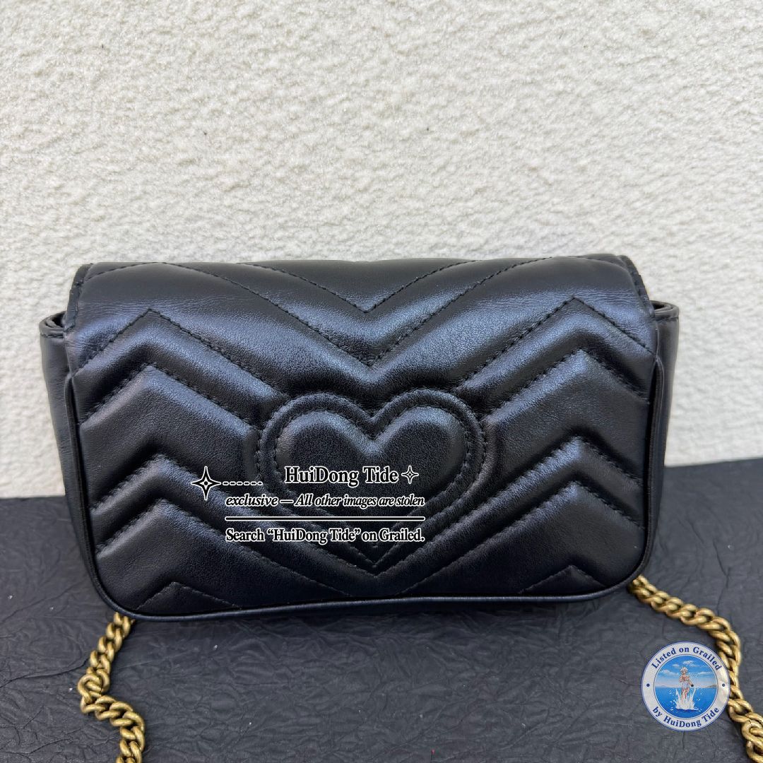 Gucci Gucci GG Marmont Quilted Mini Chain Bag Size ONE SIZE - 5 Thumbnail