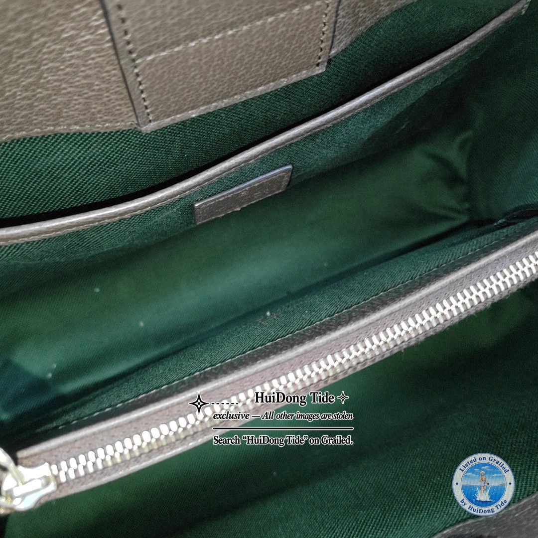 Gucci Gucci Ophidia GG Supreme Canvas Handle Bag Size ONE SIZE - 7 Thumbnail