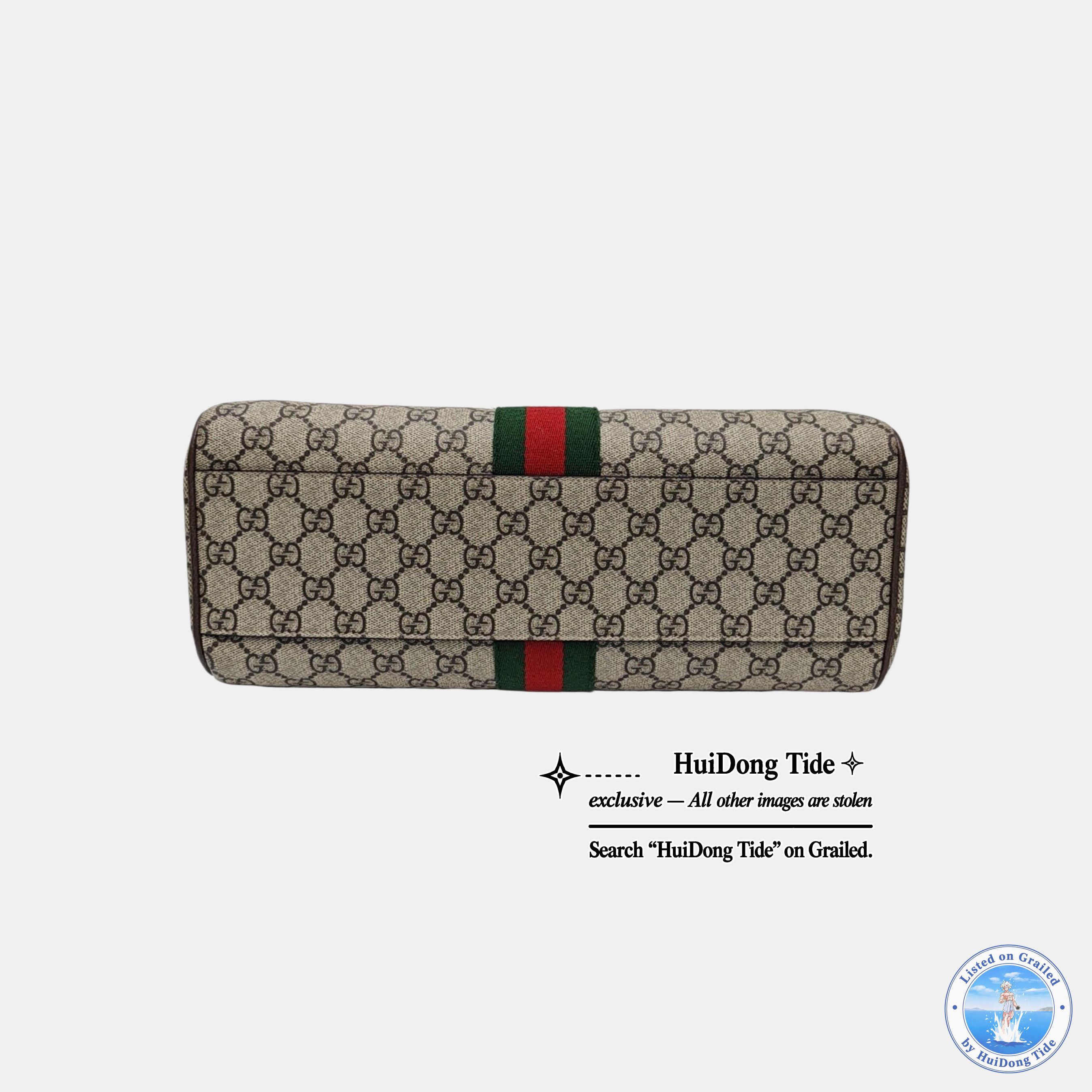Gucci Gucci Ophidia GG Supreme Canvas Handle Bag Size ONE SIZE - 6 Thumbnail