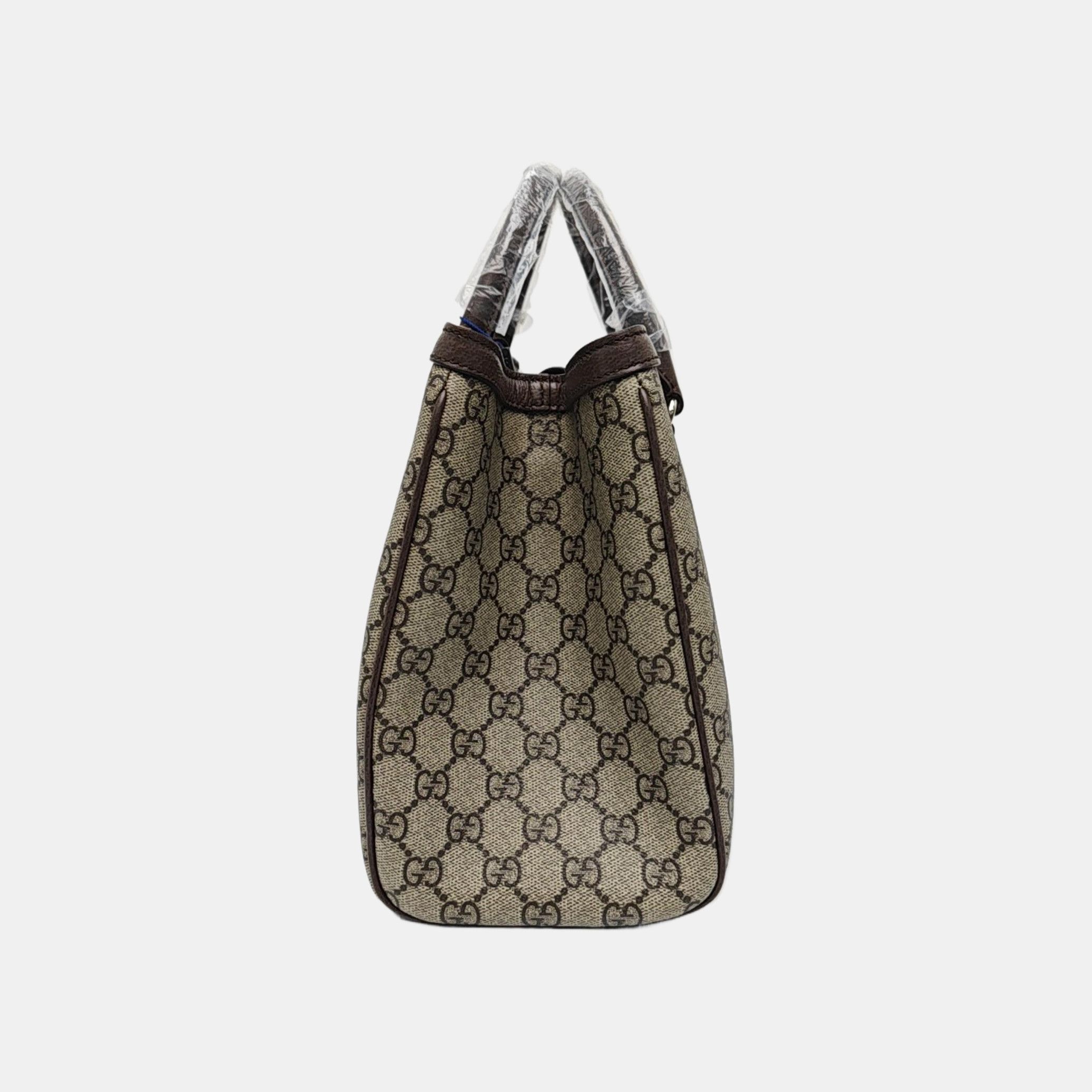 Gucci Gucci Ophidia GG Supreme Canvas Handle Bag Size ONE SIZE - 3 Thumbnail