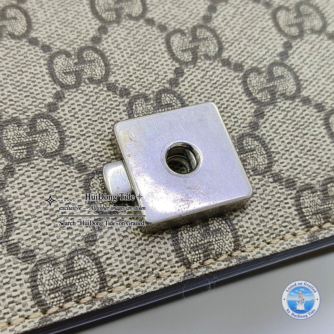 Gucci Gucci Dionysus Small Monogram Canvas Shoulder Bag Size ONE SIZE - 10 Thumbnail