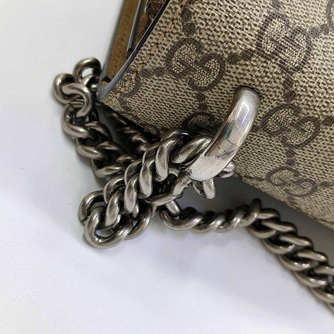 Gucci Gucci Dionysus Small Monogram Canvas Shoulder Bag Size ONE SIZE - 15 Thumbnail