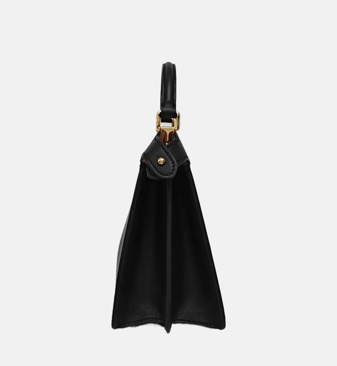 Fendi FENDI Peekaboo Small black cowhide leather shoulder bag gold hardware detachable Size ONE SIZE - 3 Thumbnail