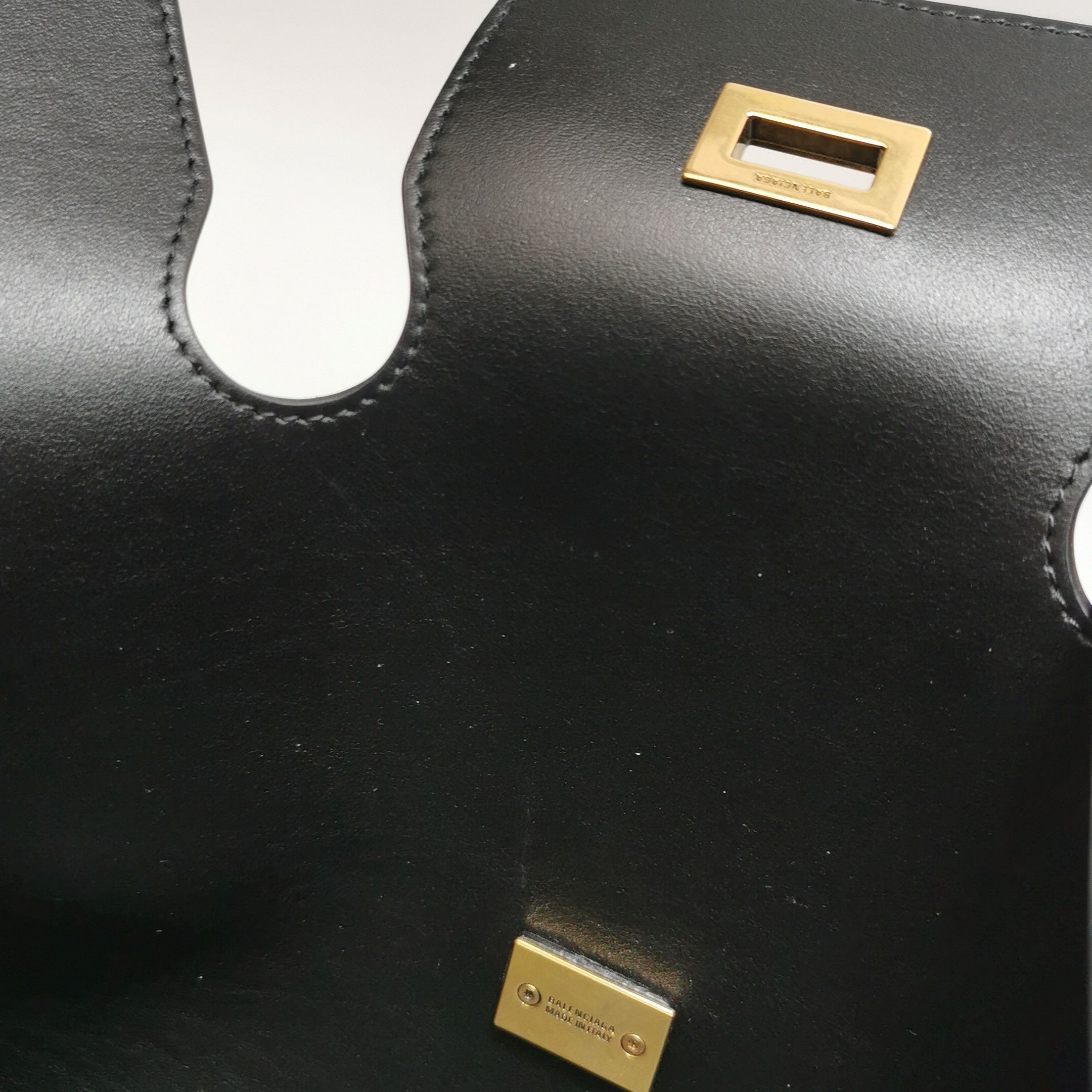 Balenciaga Balenciaga Bel Air Leather Shoulder Bag Size ONE SIZE - 11 Thumbnail