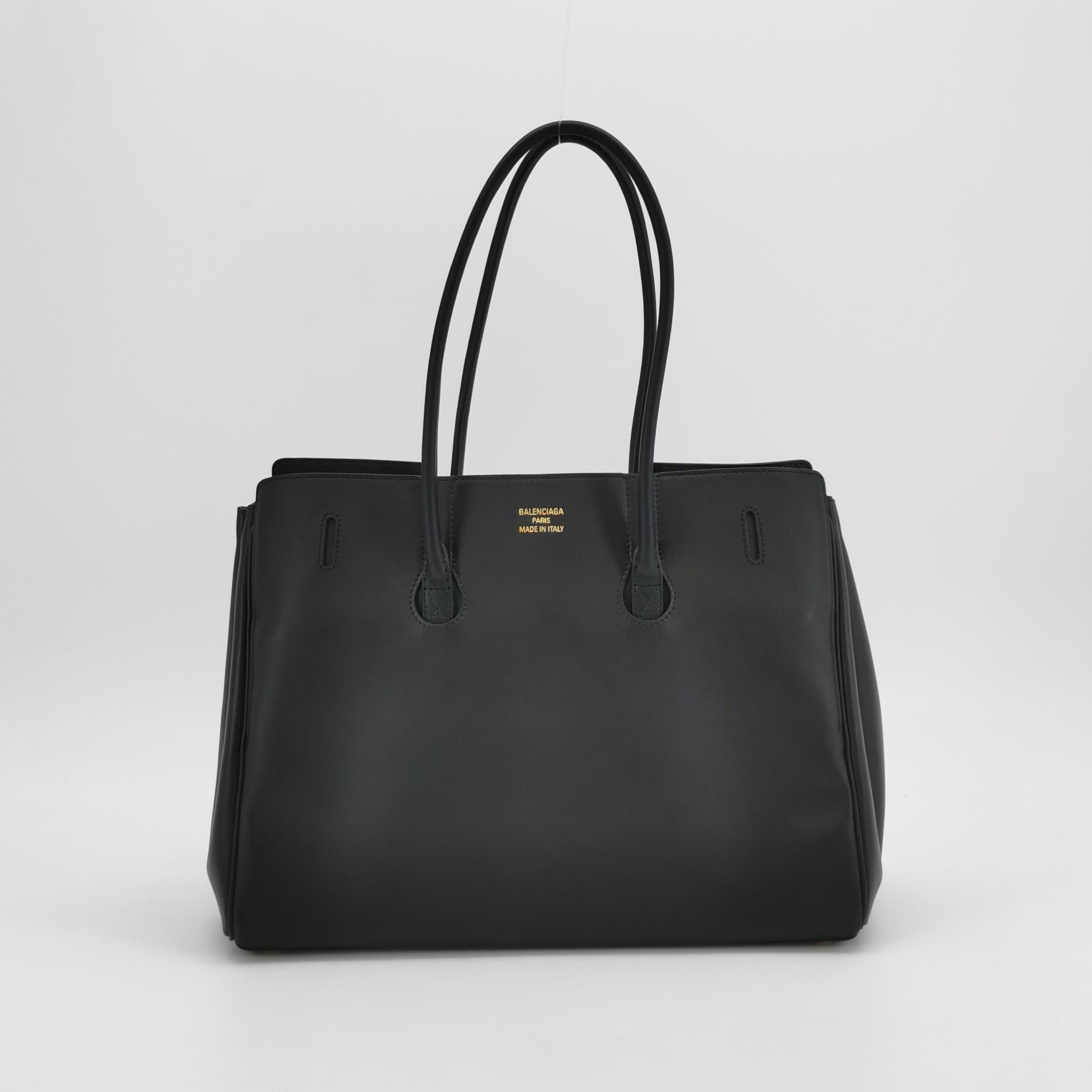 Balenciaga Balenciaga Bel Air Leather Shoulder Bag Size ONE SIZE - 3 Thumbnail