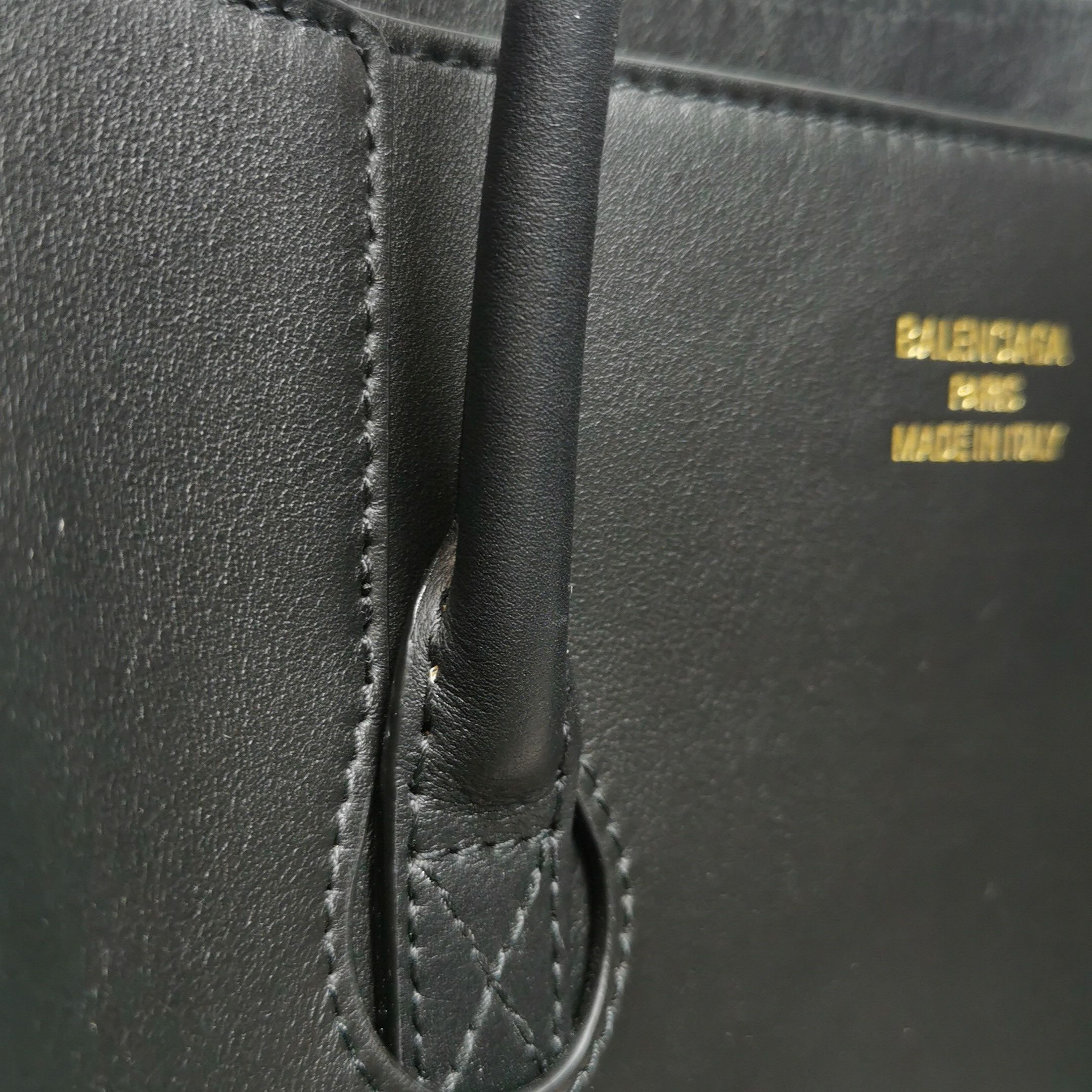Balenciaga Balenciaga Bel Air Leather Shoulder Bag Size ONE SIZE - 12 Thumbnail