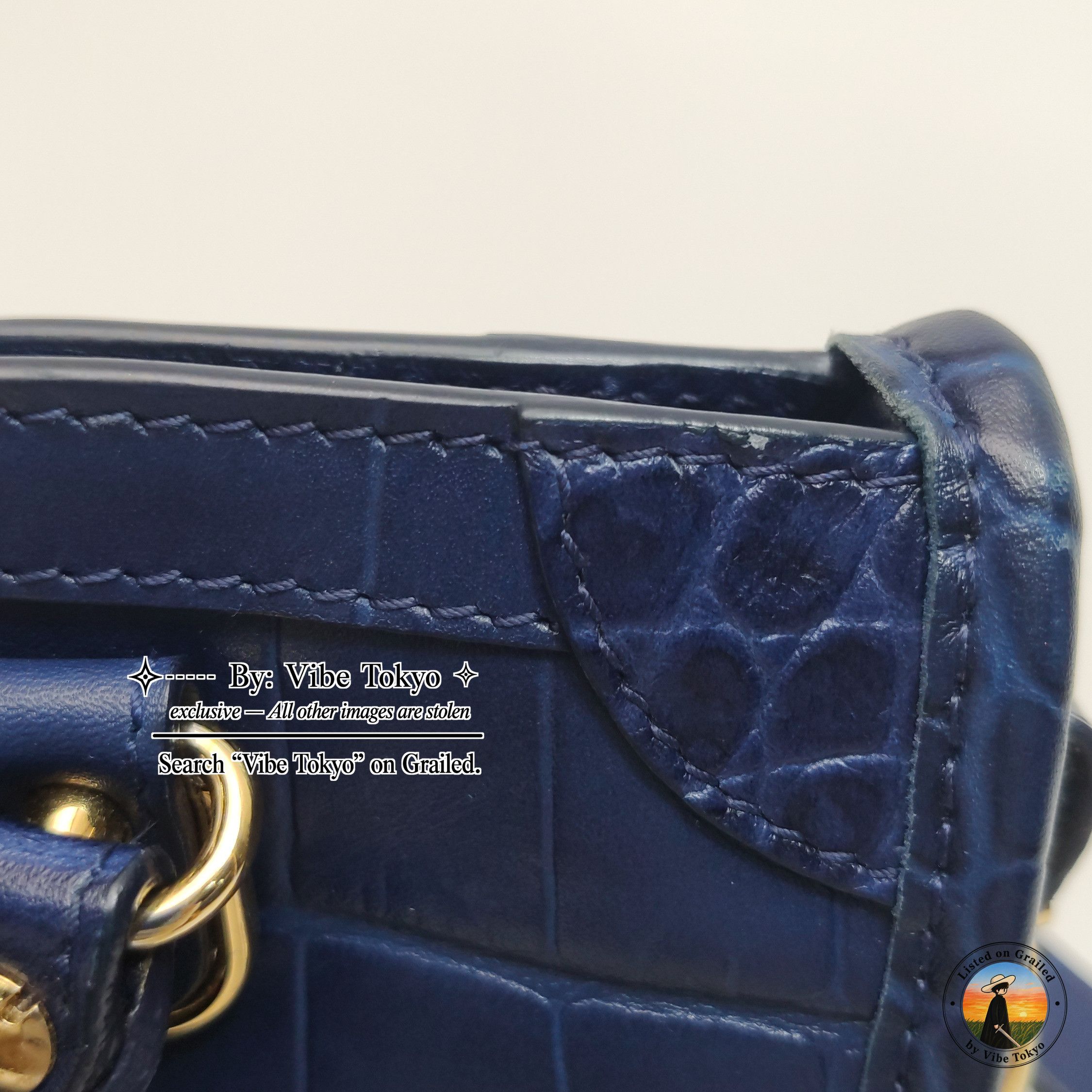 Balenciaga Balenciaga Le City Nano Crocodile Embossed Leather Bag Size ONE SIZE - 18 Thumbnail