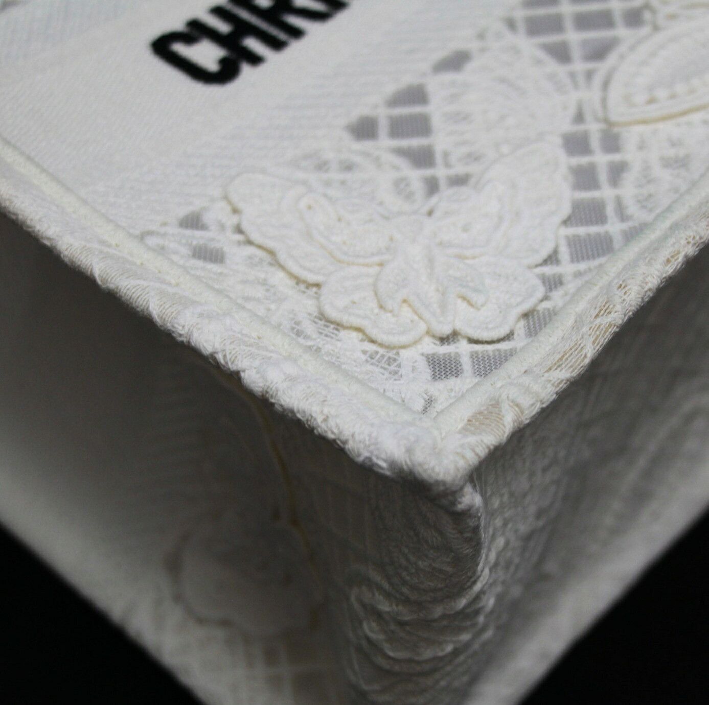 Dior Christian Dior Small Book Jacquard White Bag Size ONE SIZE - 5 Thumbnail