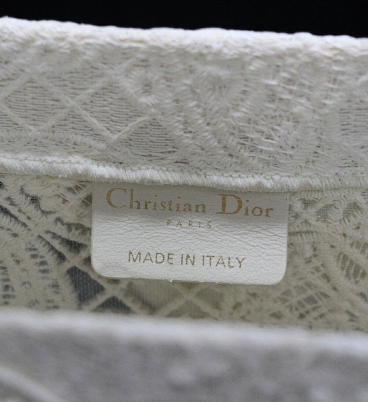Dior Christian Dior Small Book Jacquard White Bag Size ONE SIZE - 9 Thumbnail