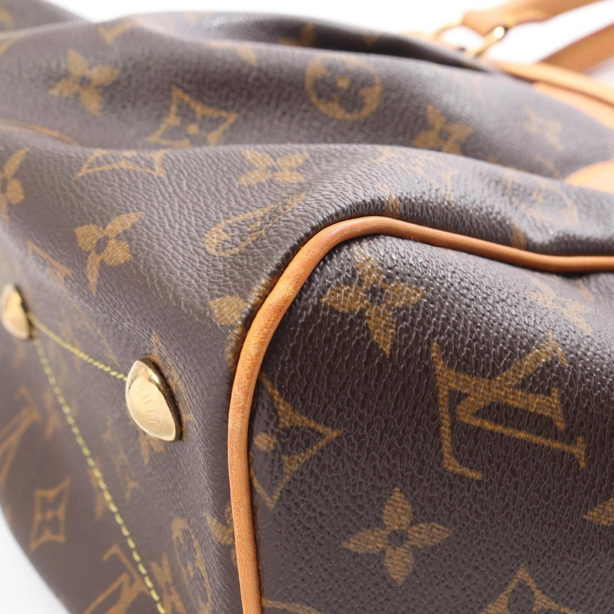 Louis Vuitton Louis Vuitton Tivoli PM Monogram Handbag, Coated Canvas and Leather, Pattern, Women's, Brown, M40143 Size ONE SIZE - 8 Thumbnail
