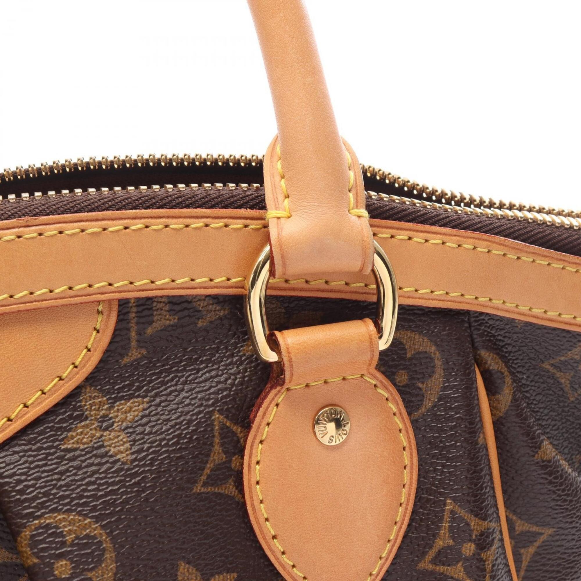 Louis Vuitton Louis Vuitton Tivoli PM Monogram Handbag, Coated Canvas and Leather, Pattern, Women's, Brown, M40143 Size ONE SIZE - 7 Thumbnail