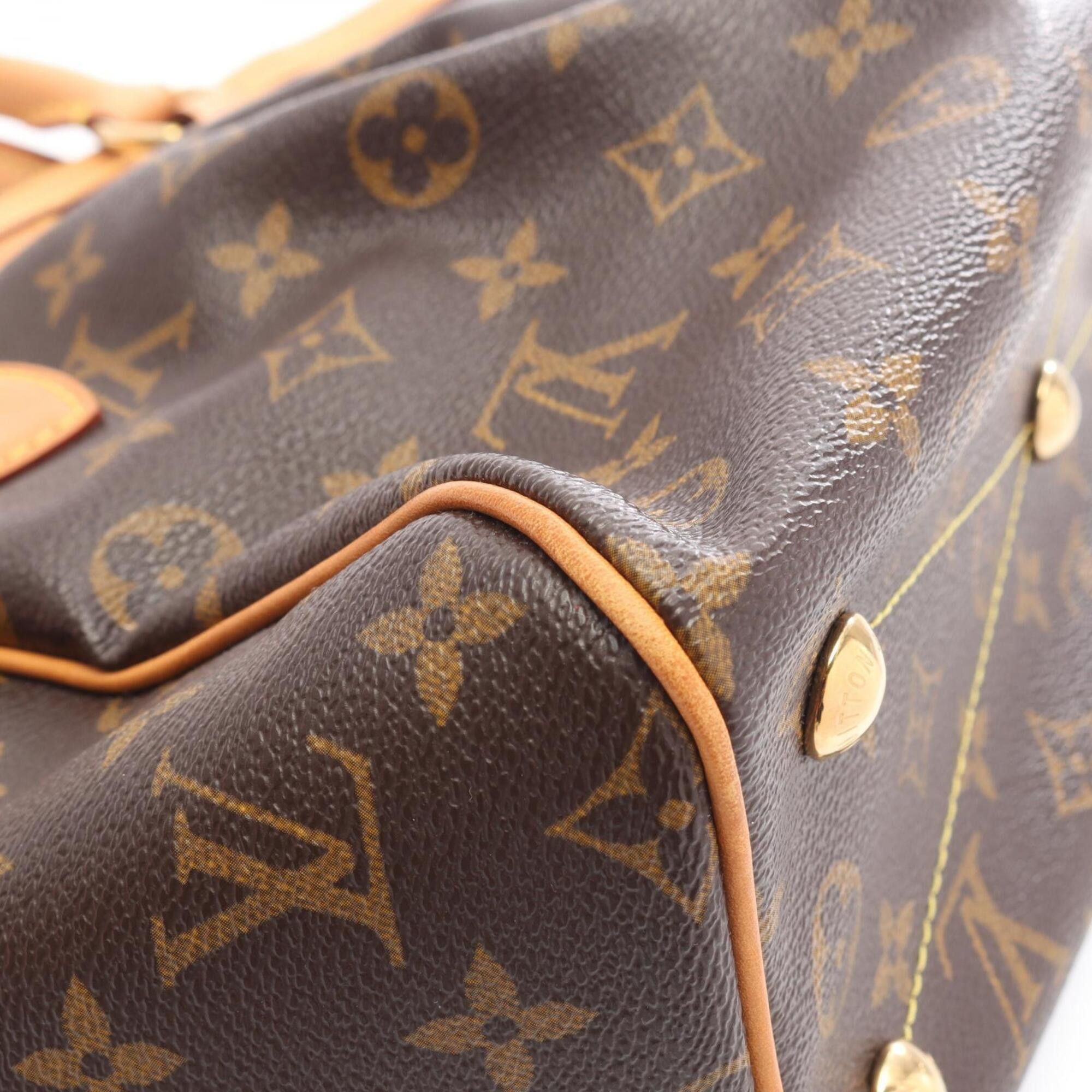 Louis Vuitton Louis Vuitton Tivoli PM Monogram Handbag, Coated Canvas and Leather, Pattern, Women's, Brown, M40143 Size ONE SIZE - 9 Thumbnail