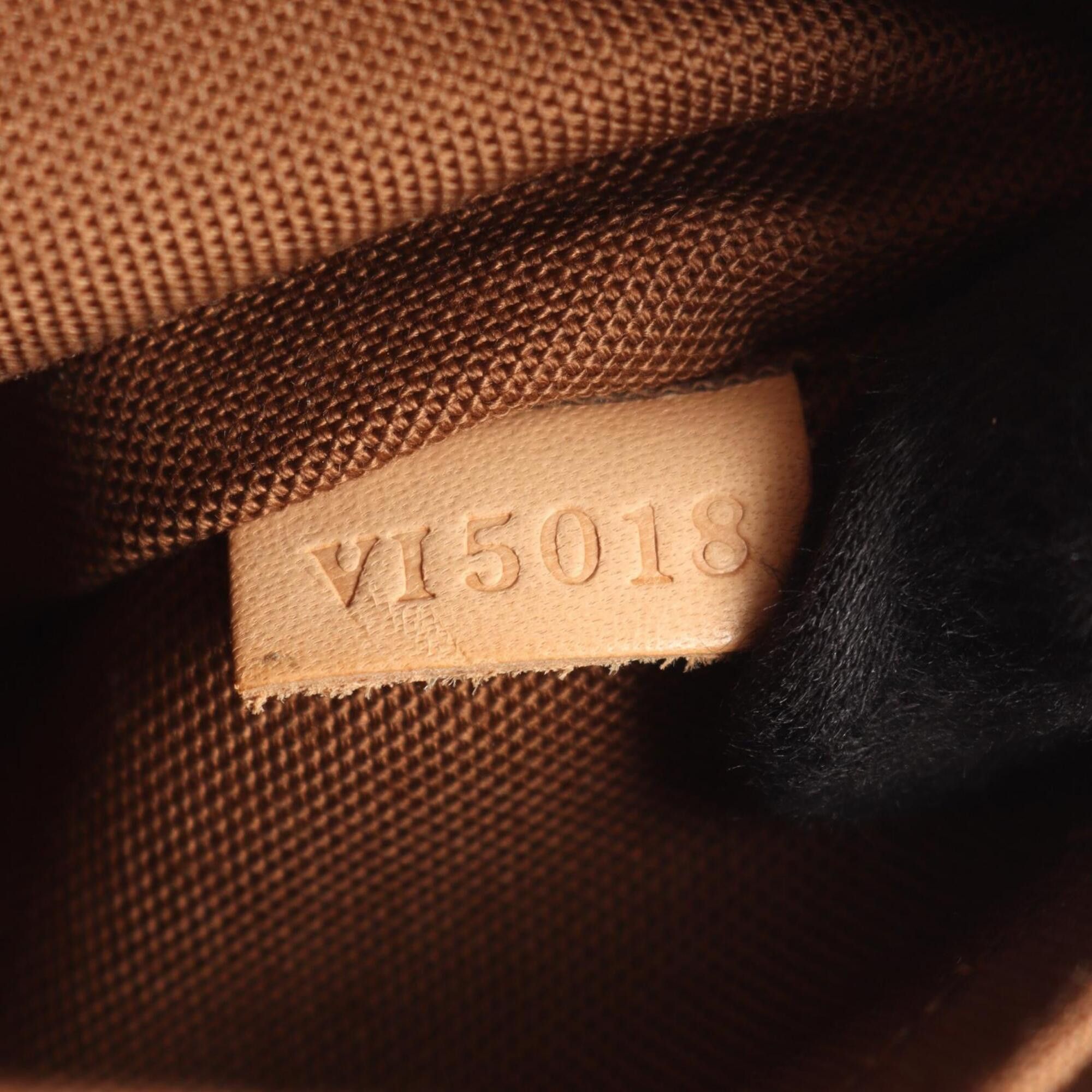 Louis Vuitton Louis Vuitton Tivoli PM Monogram Handbag, Coated Canvas and Leather, Pattern, Women's, Brown, M40143 Size ONE SIZE - 5 Thumbnail