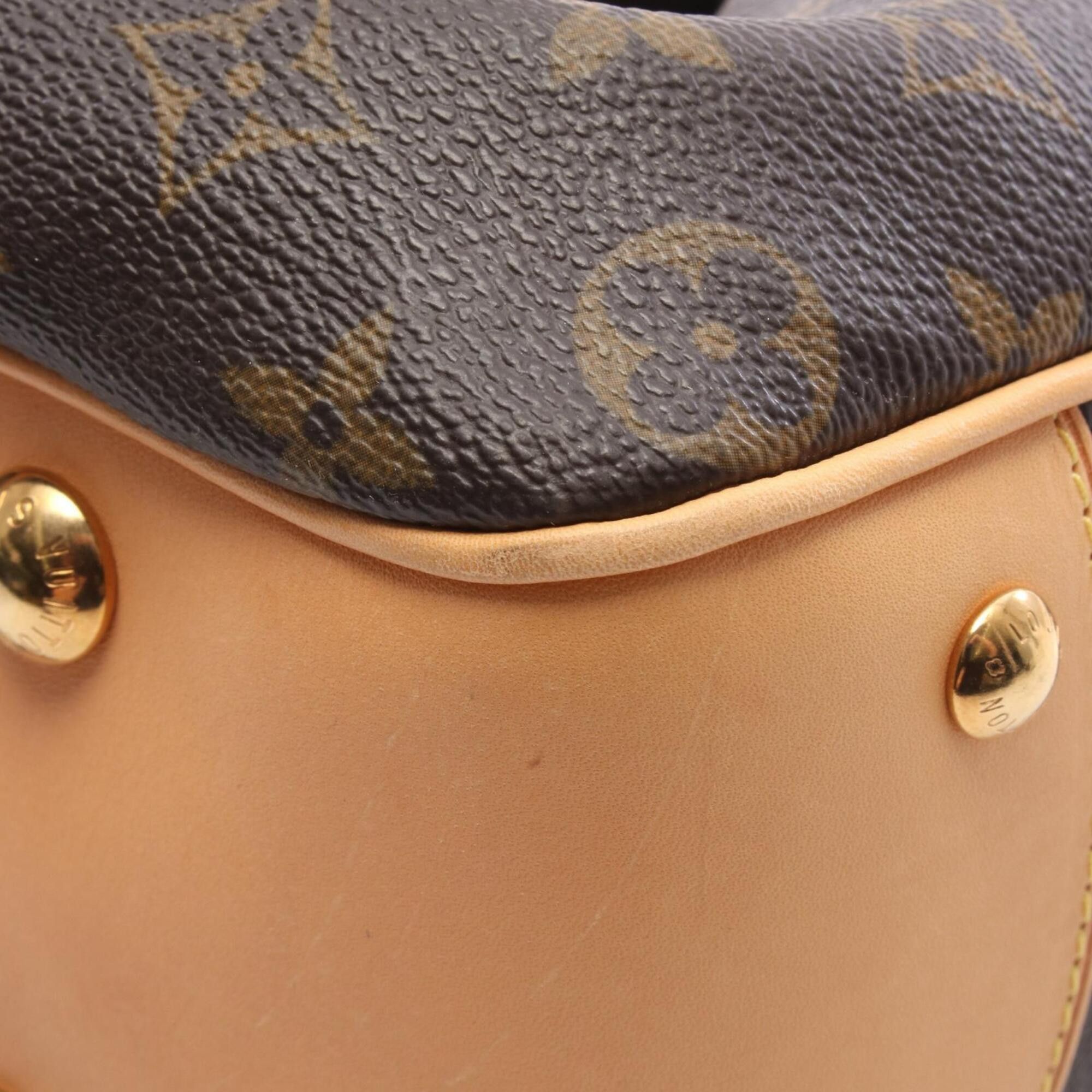 Louis Vuitton Louis Vuitton Boetie PM Monogram Handbag, Coated Canvas and Leather, Pattern, Women's, Brown, M45715 Size ONE SIZE - 7 Thumbnail