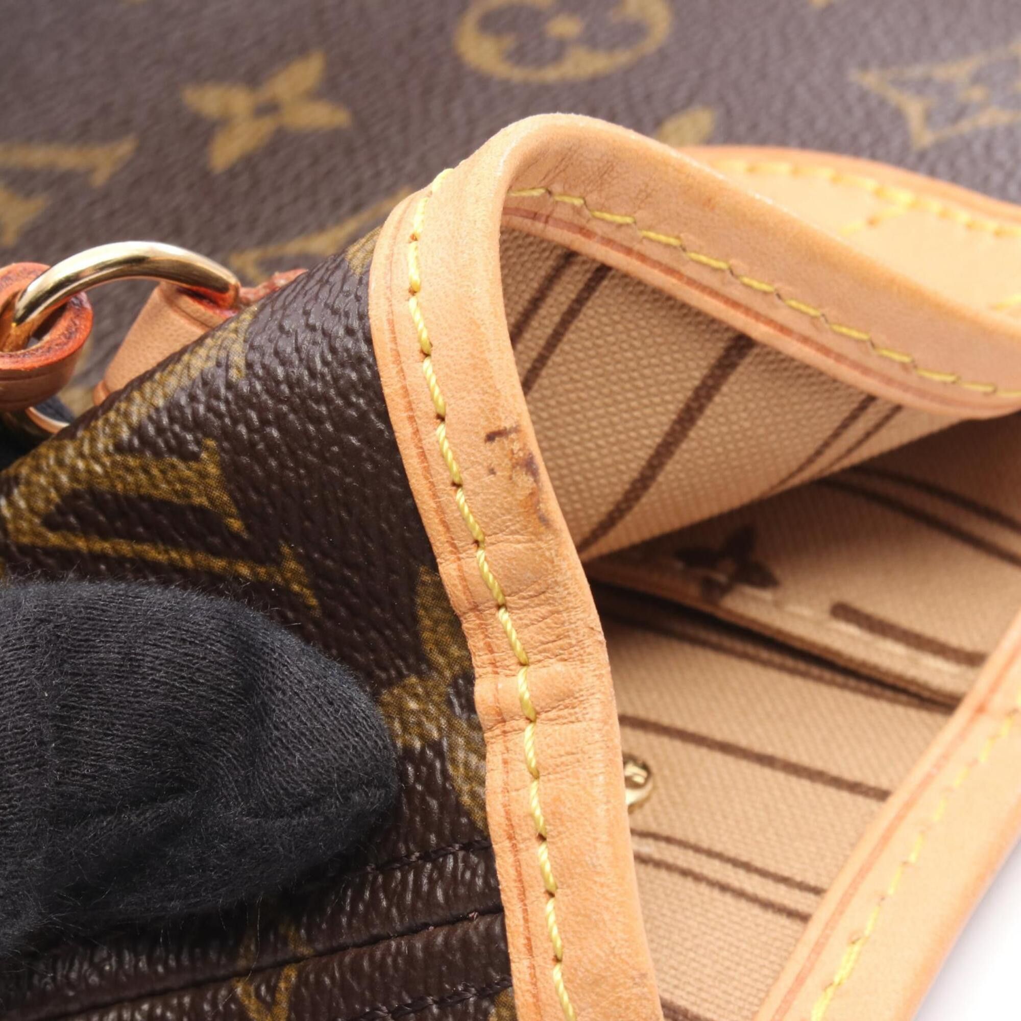 Louis Vuitton Louis Vuitton Neverfull PM Monogram Tote Bag Handbag, Coated Canvas and Leather, Pattern, Women's, Brown, M40155 Size ONE SIZE - 10 Thumbnail