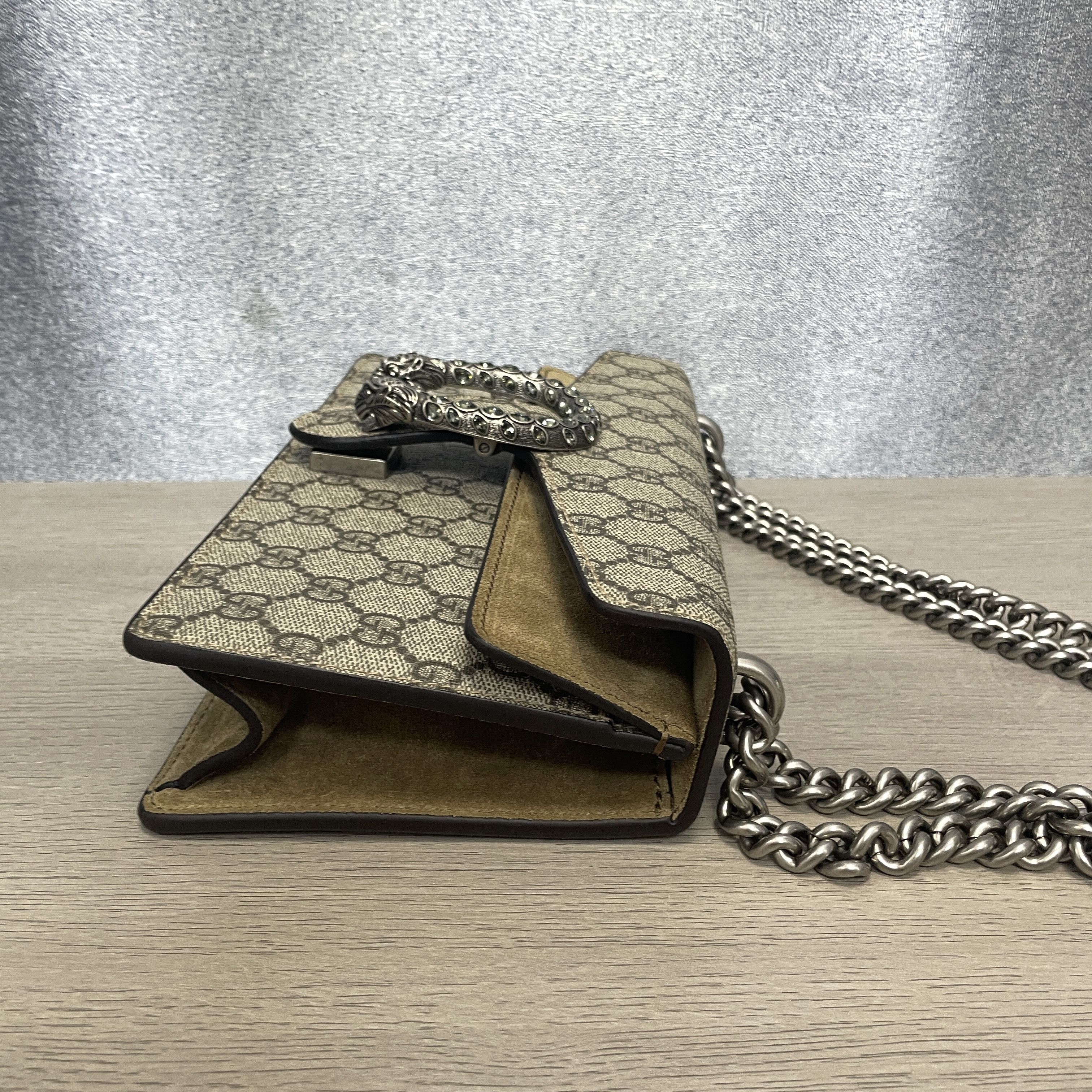 Gucci Gucci Dionysus GG Supreme Canvas Chain Shoulder Bag Size ONE SIZE - 7 Thumbnail