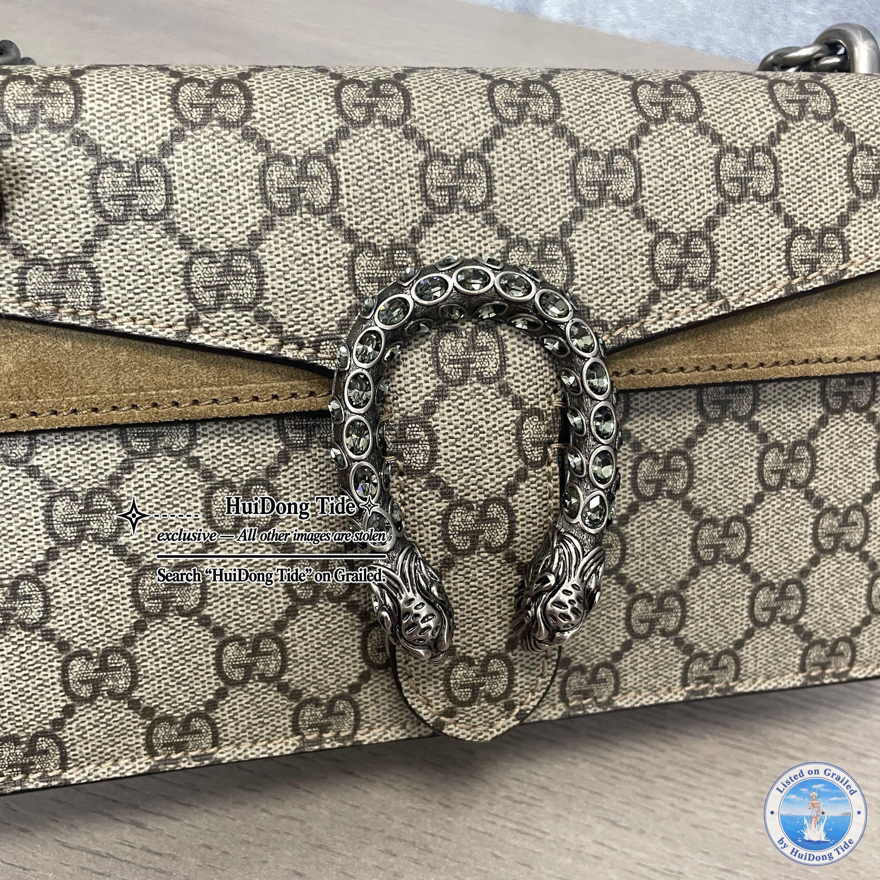 Gucci Gucci Dionysus GG Supreme Canvas Chain Shoulder Bag Size ONE SIZE - 9 Thumbnail