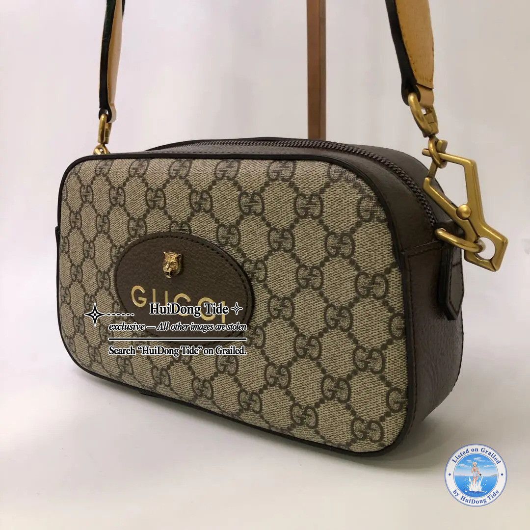 Gucci Gucci Neo Vintage GG Supreme Camera Bag Size ONE SIZE Size ONE SIZE - 4 Thumbnail