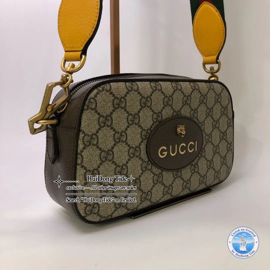 Gucci Gucci Neo Vintage GG Supreme Camera Bag Size ONE SIZE Size ONE SIZE - 3 Thumbnail