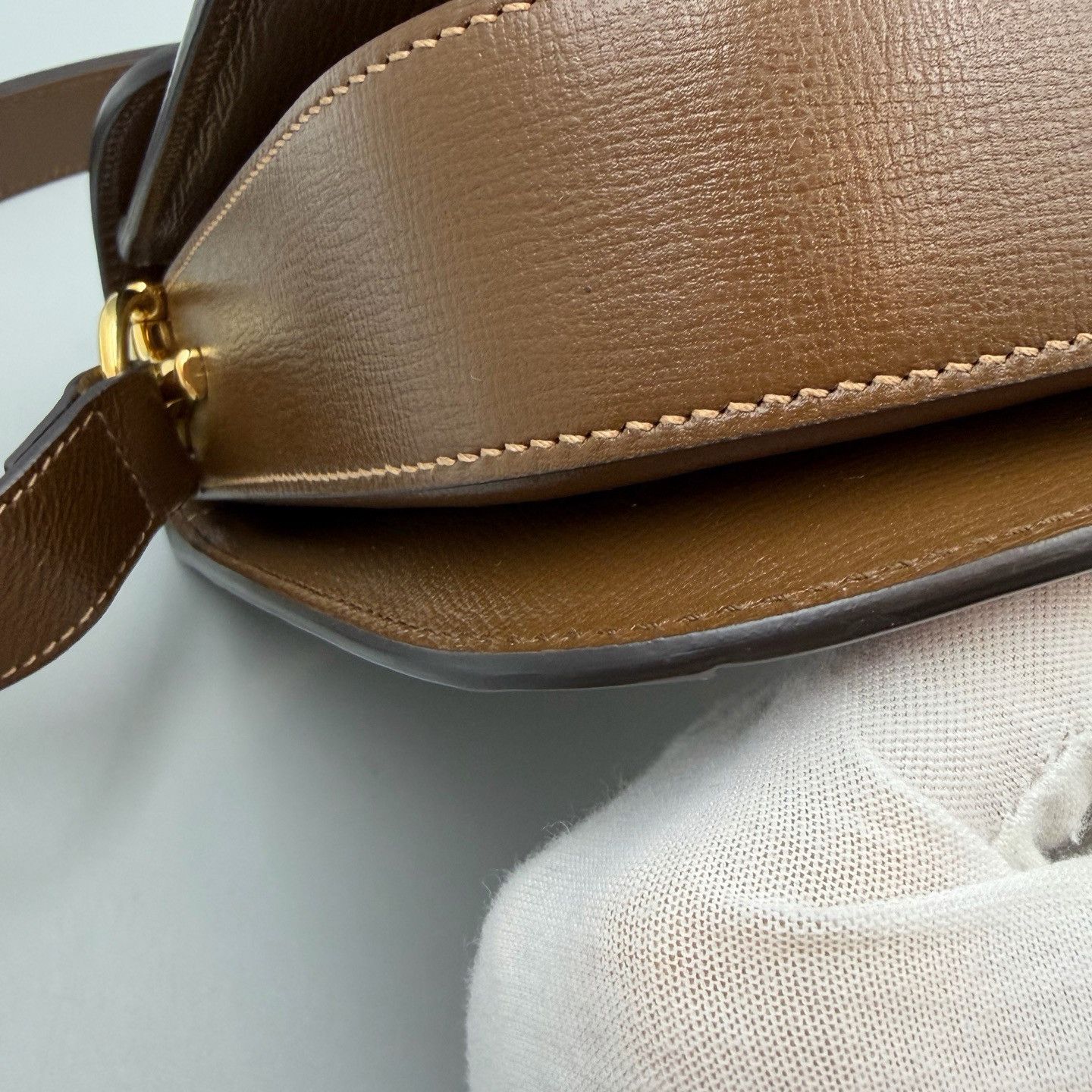 Gucci Gucci Horsebit 1955 Canvas Shoulder Bag Size ONE SIZE - 10 Thumbnail