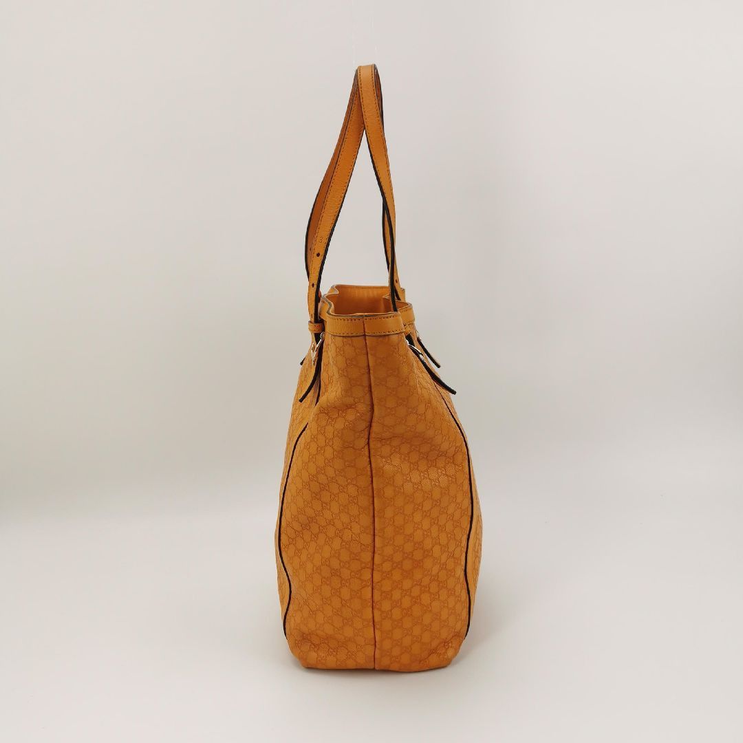 Gucci Gucci Yellow Leather GG Embossed Tote Bag Size ONE SIZE - 3 Thumbnail