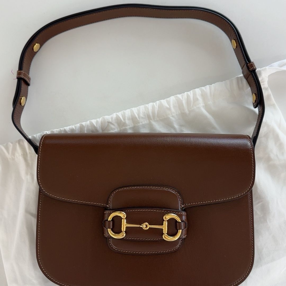 Gucci Gucci Horsebit 1955 Small Shoulder Bag Size ONE SIZE - 8 Thumbnail