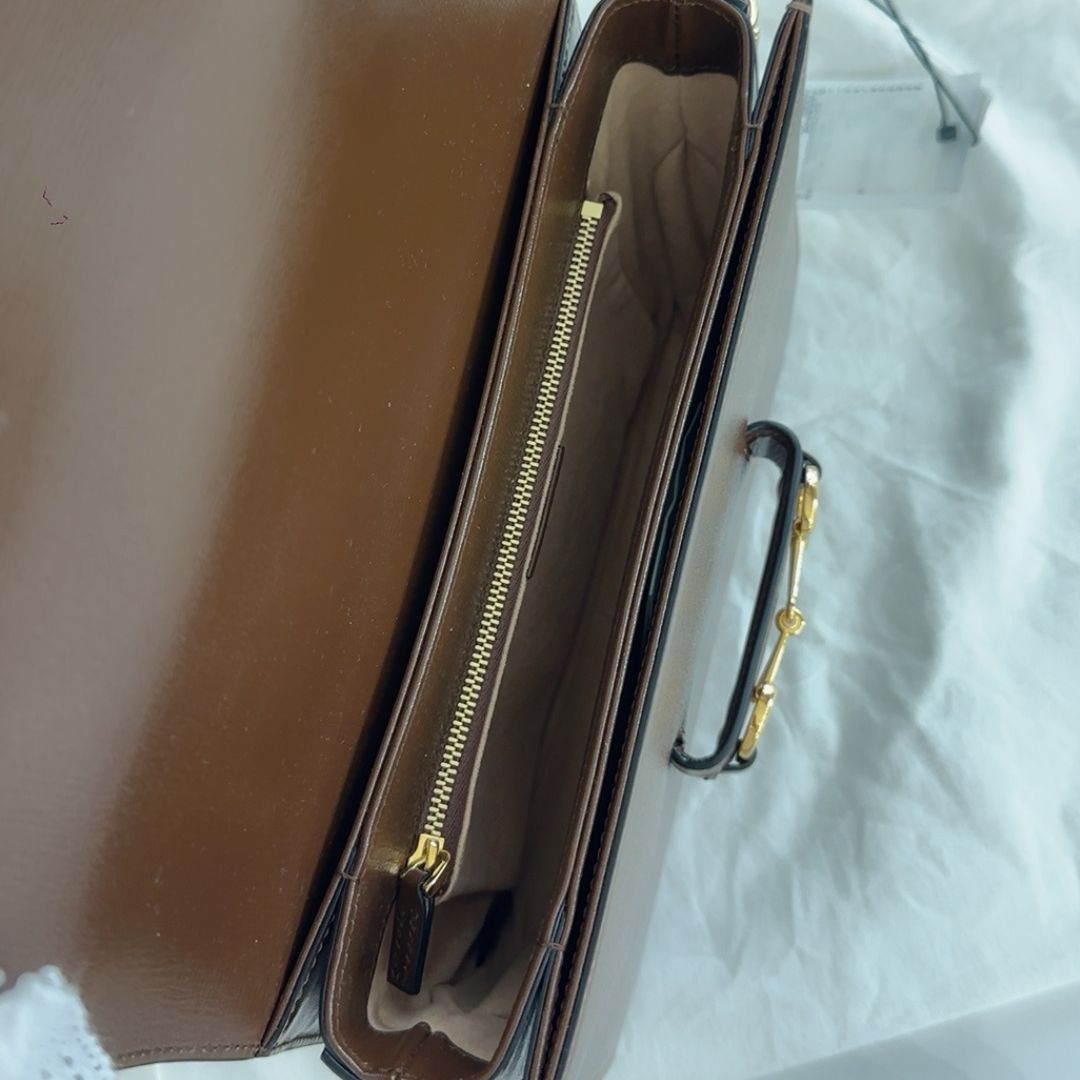 Gucci Gucci Horsebit 1955 Small Shoulder Bag Size ONE SIZE - 7 Thumbnail