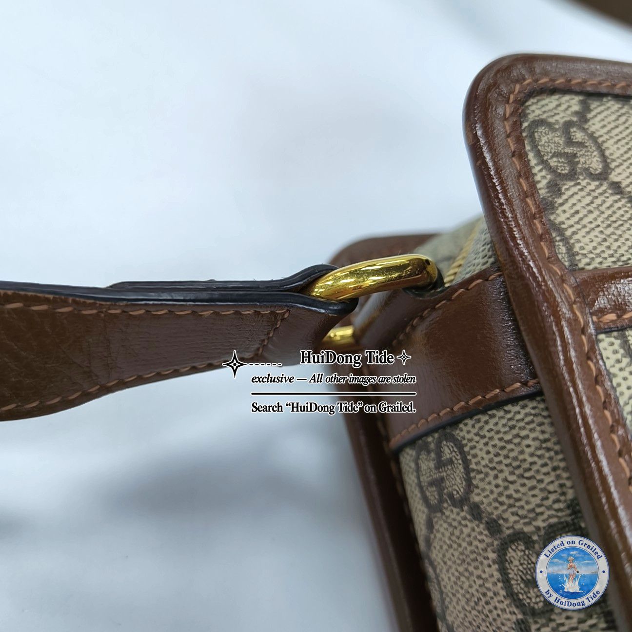 Gucci Gucci GG Supreme Monogram Camera Bag Size One Size Size ONE SIZE - 11 Thumbnail