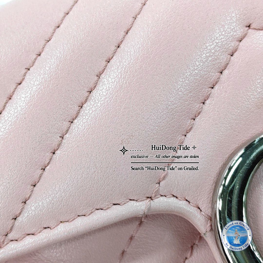 Gucci Gucci GG Marmont Mini Quilted Leather Chain Bag Size ONE SIZE - 10 Thumbnail