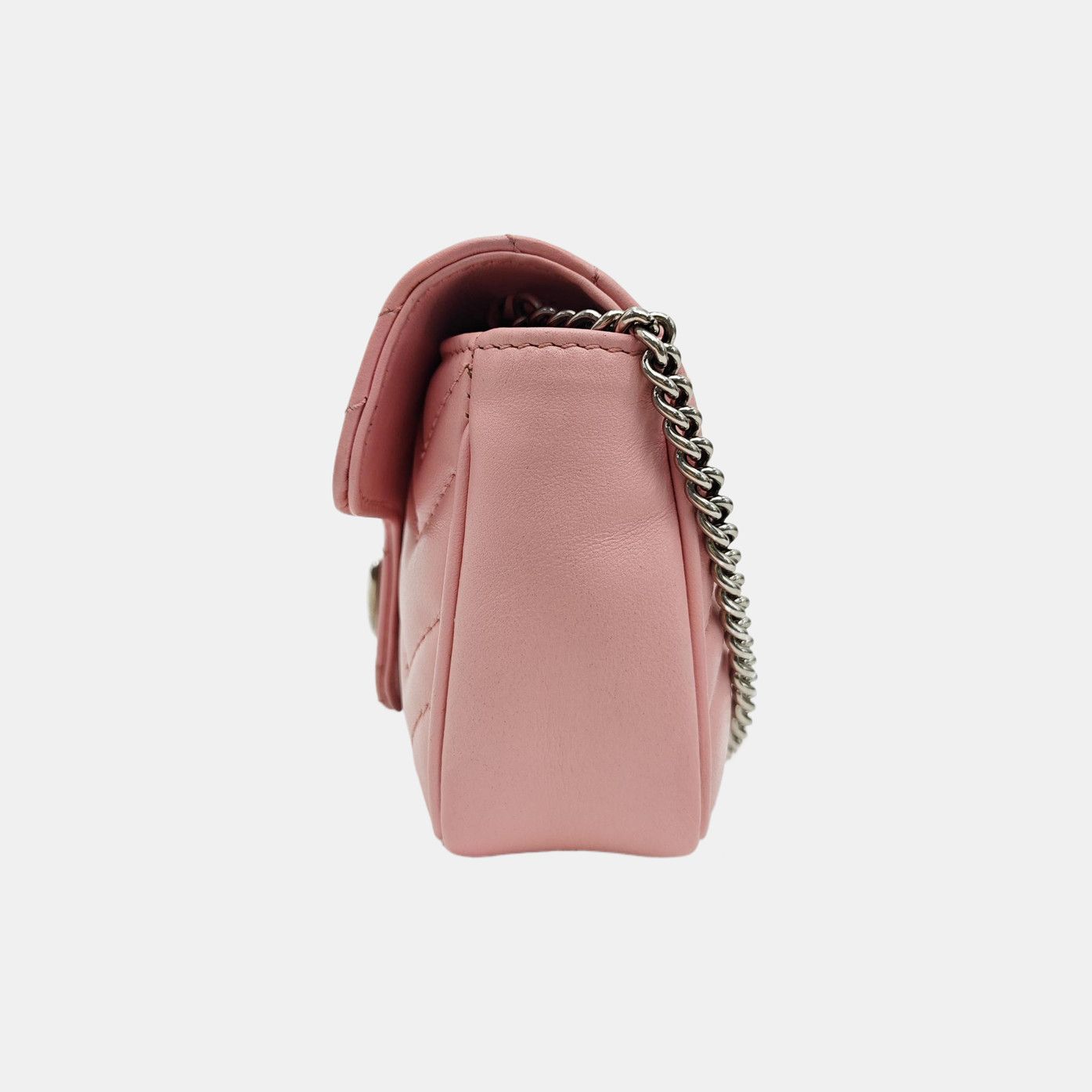 Gucci Gucci GG Marmont Mini Quilted Leather Chain Bag Size ONE SIZE - 3 Thumbnail