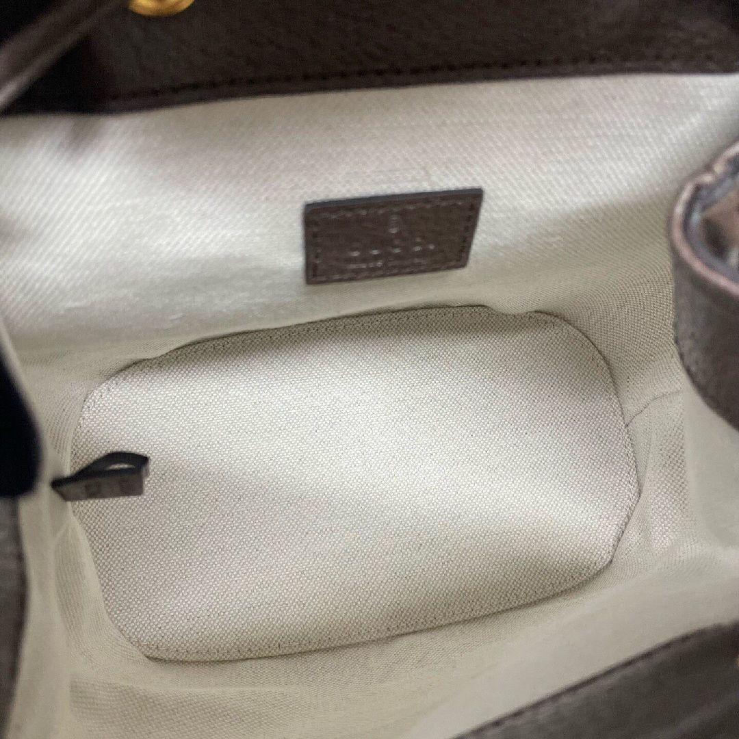 Gucci Gucci Ophidia Mini Monogram Canvas Backpack Size ONE SIZE - 9 Thumbnail