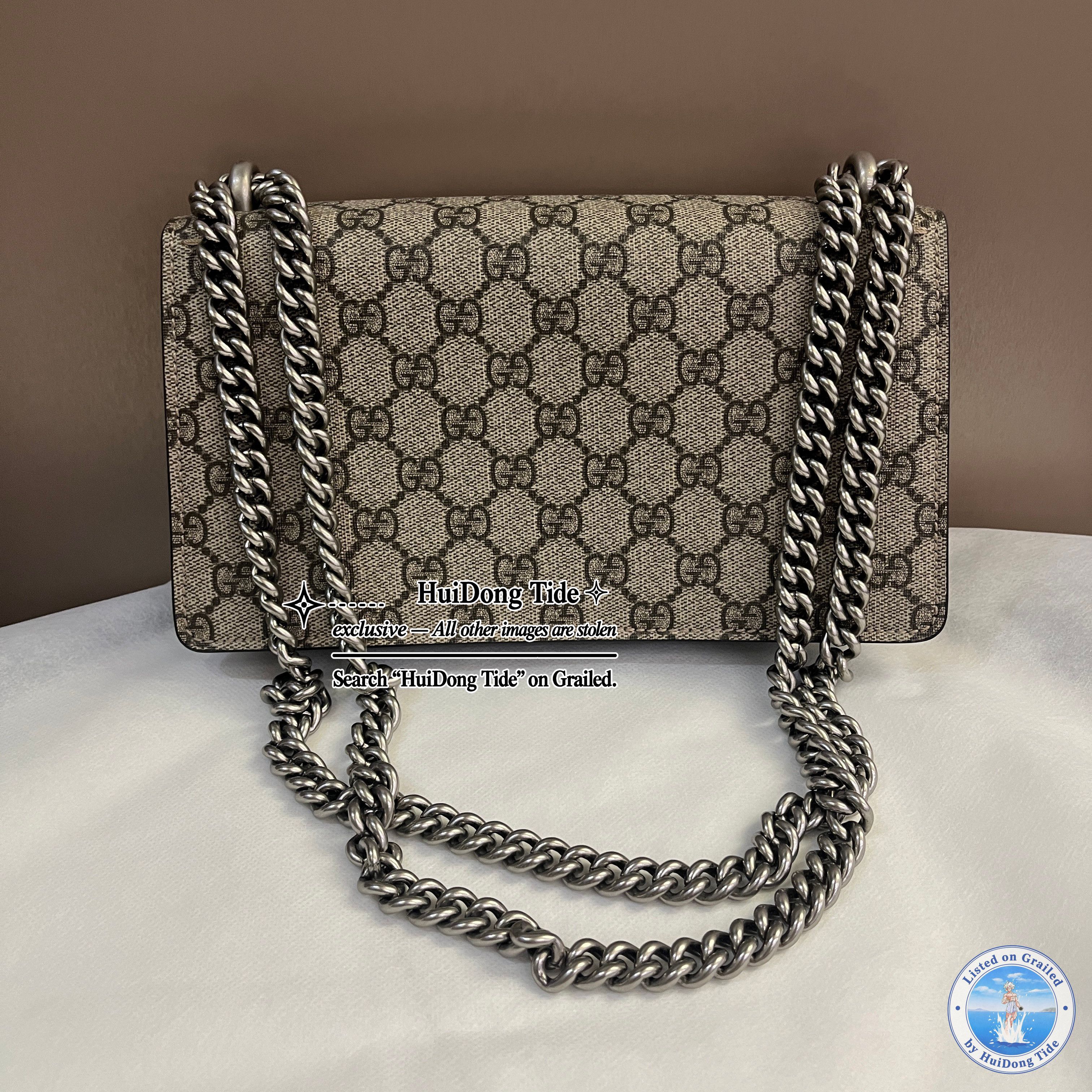 Gucci Gucci Dionysus GG Supreme Canvas Chain Shoulder Bag Size ONE SIZE - 5 Thumbnail