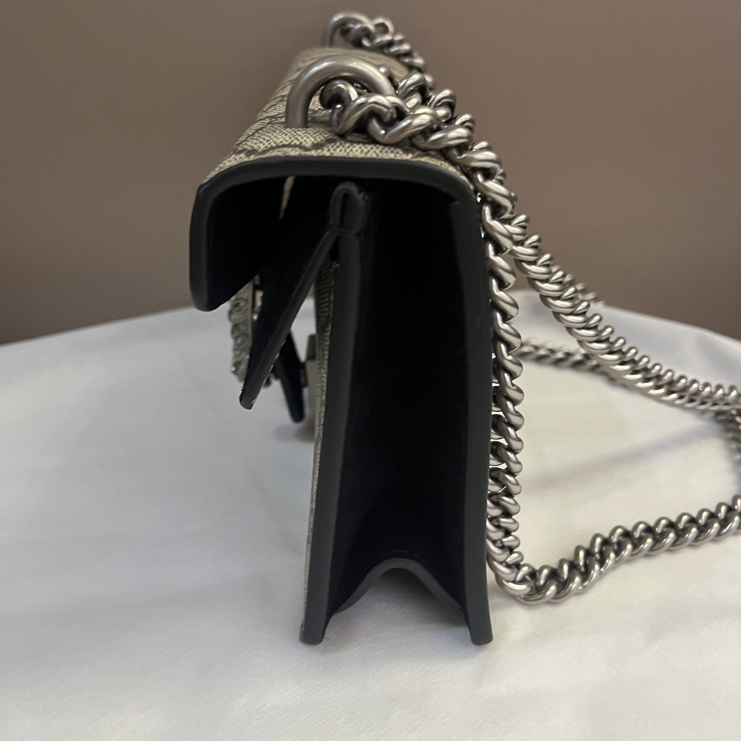 Gucci Gucci Dionysus GG Supreme Canvas Chain Shoulder Bag Size ONE SIZE - 4 Thumbnail