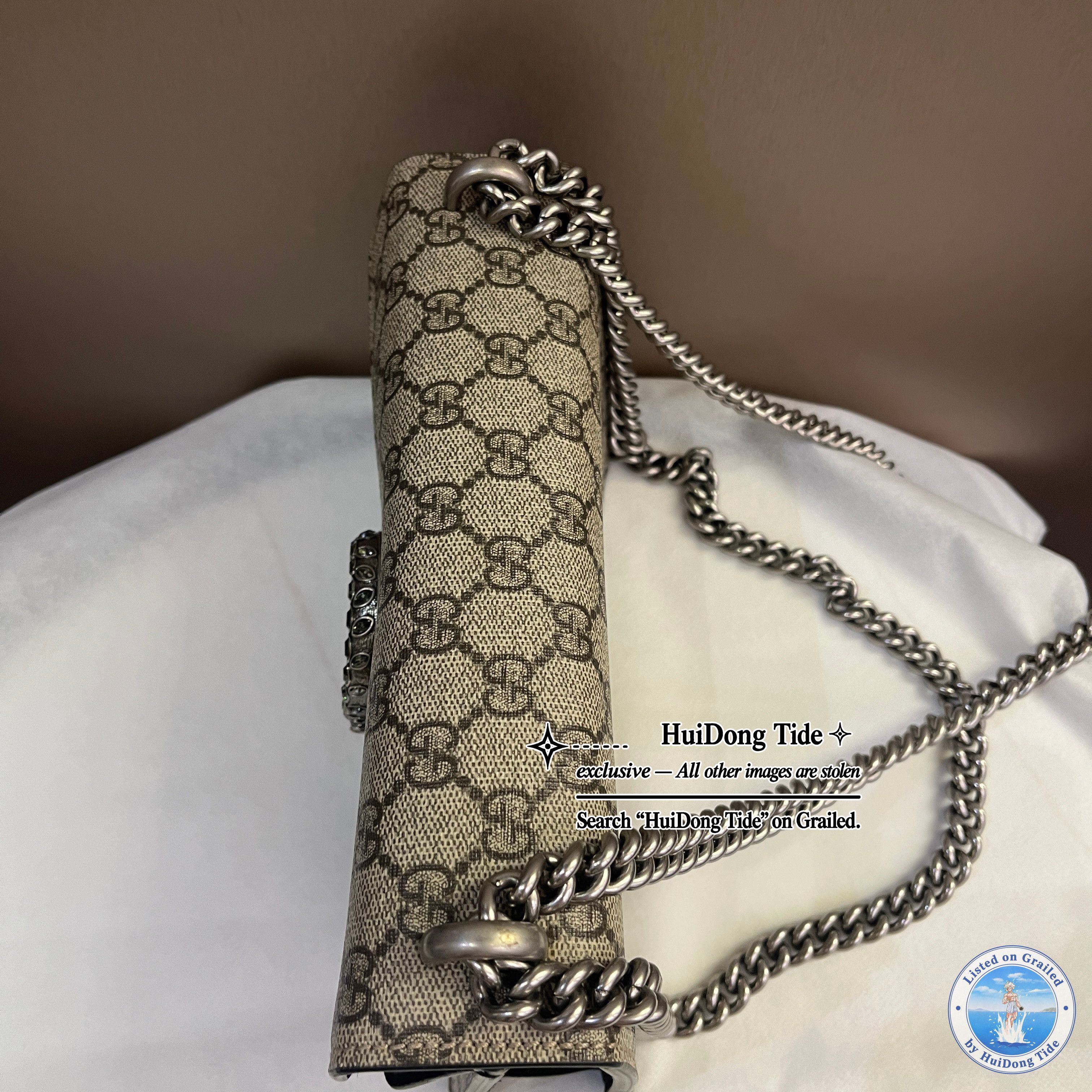 Gucci Gucci Dionysus GG Supreme Canvas Chain Shoulder Bag Size ONE SIZE - 9 Thumbnail