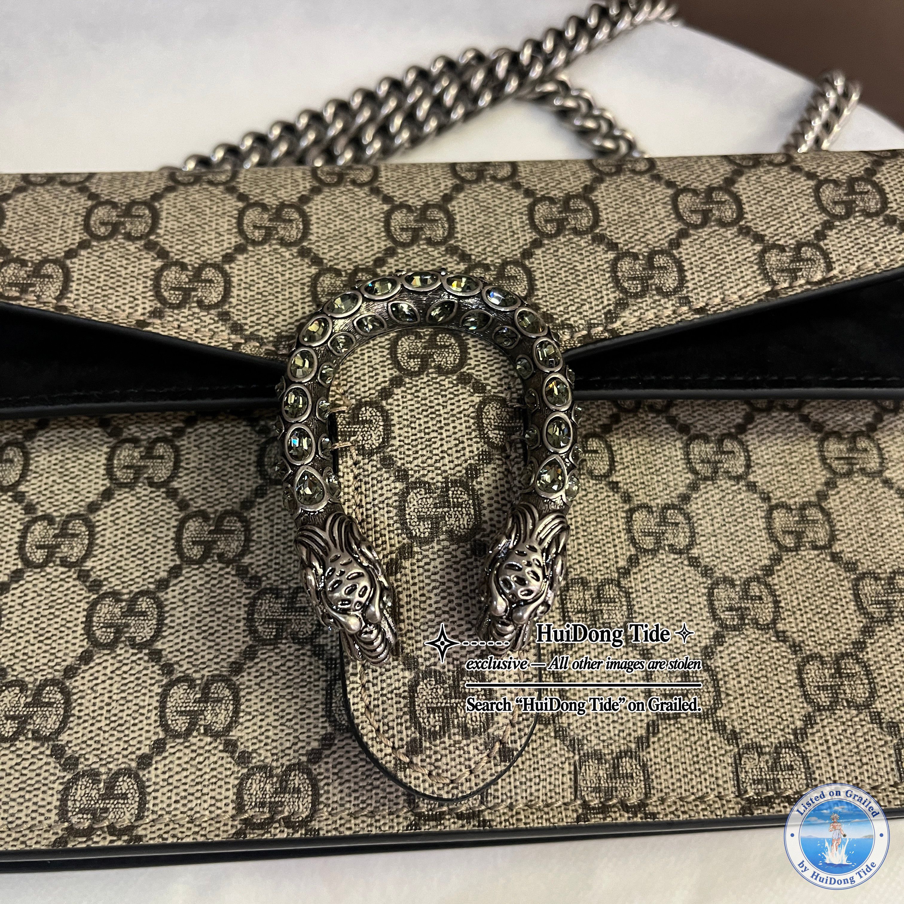 Gucci Gucci Dionysus GG Supreme Canvas Chain Shoulder Bag Size ONE SIZE - 10 Thumbnail