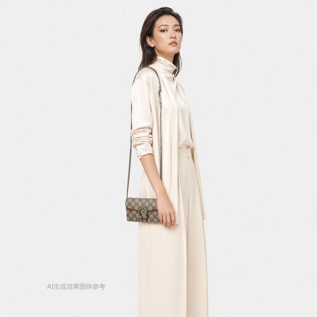 Gucci Gucci Dionysus Super Mini GG Supreme Canvas Bag Size ONE SIZE - 2 Thumbnail
