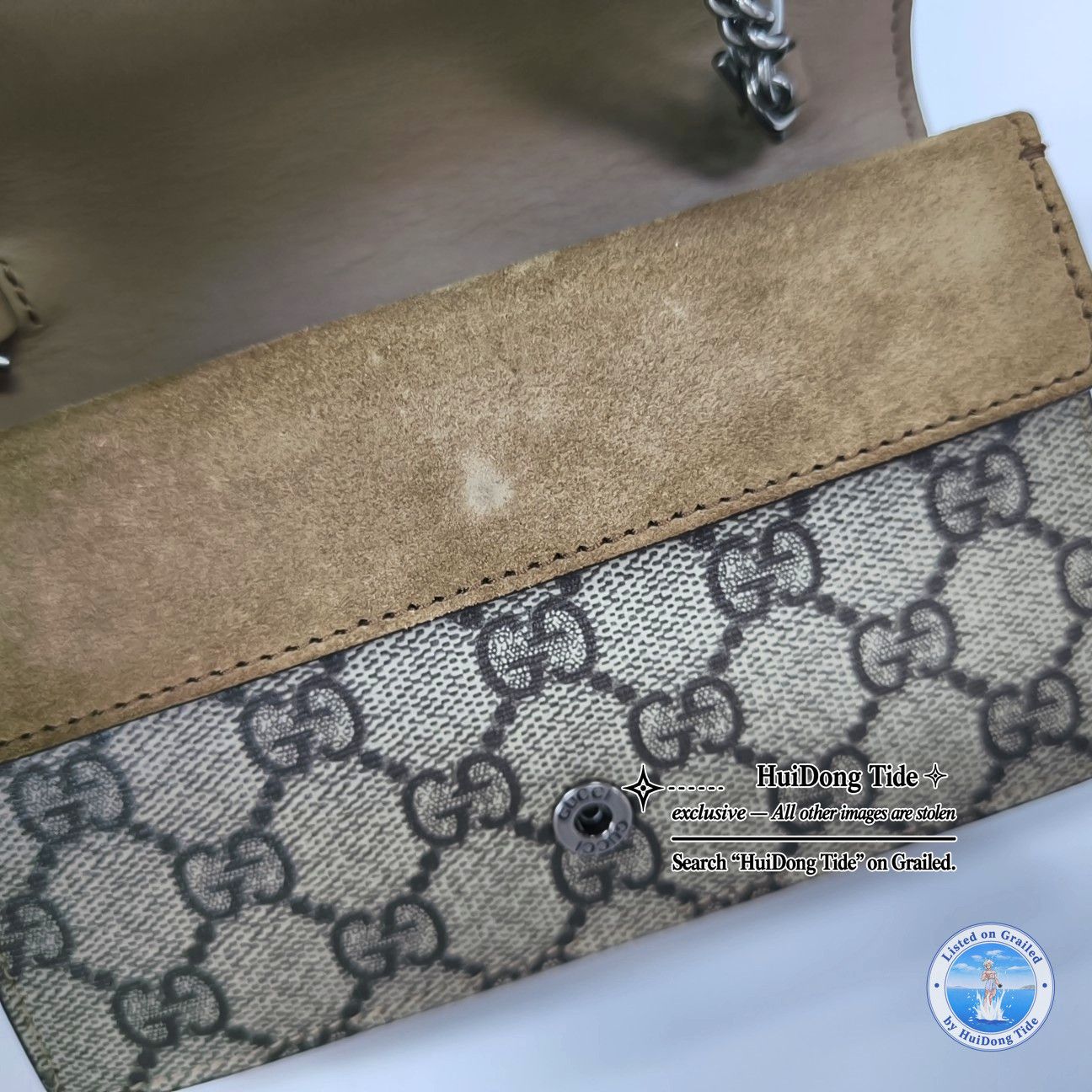 Gucci Gucci Dionysus Super Mini GG Supreme Canvas Bag Size ONE SIZE - 9 Thumbnail