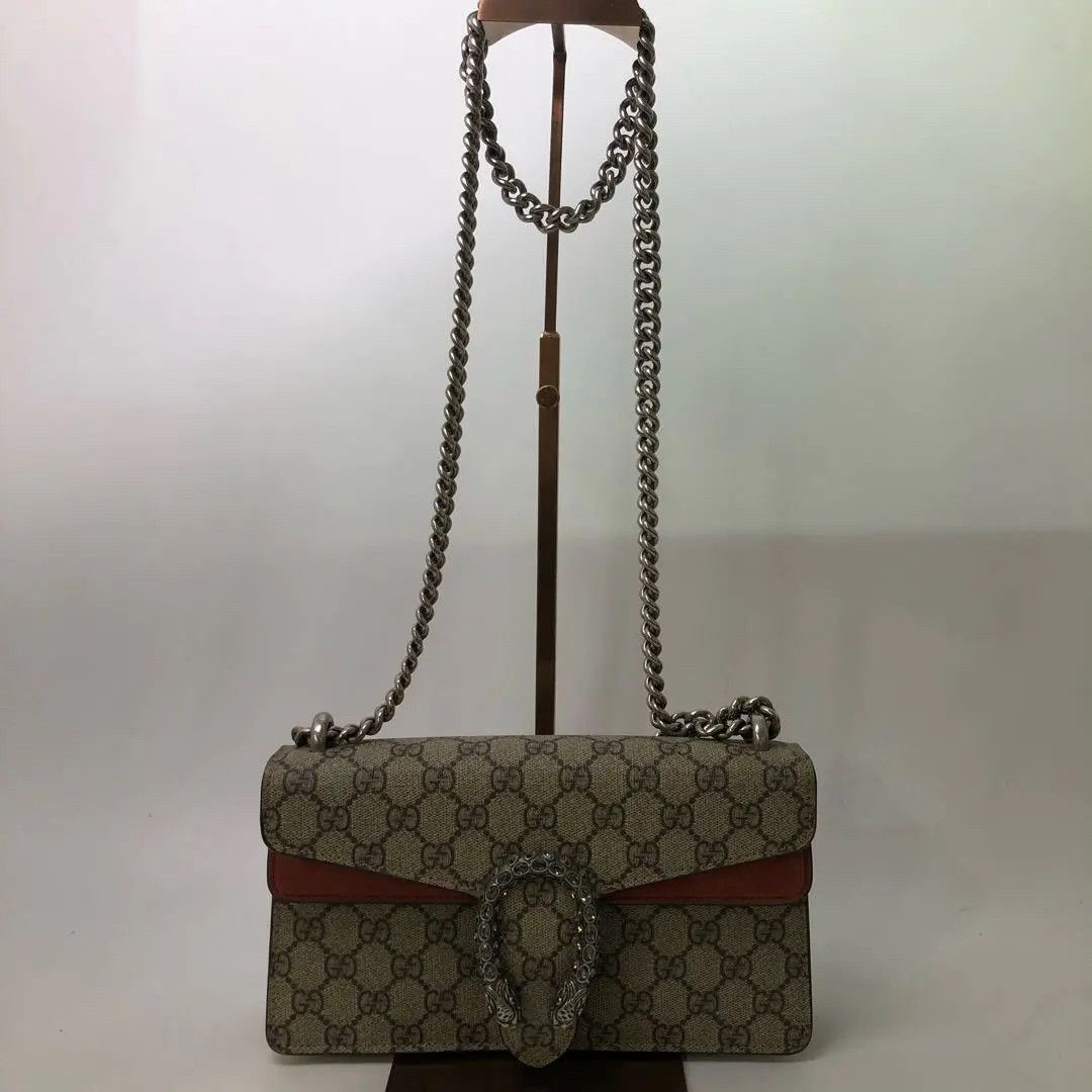 Gucci Gucci Dionysus Monogram Canvas Shoulder Bag Size ONE SIZE - 2 Thumbnail