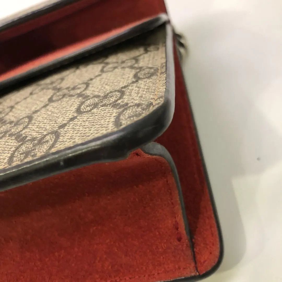 Gucci Gucci Dionysus Monogram Canvas Shoulder Bag Size ONE SIZE - 9 Thumbnail