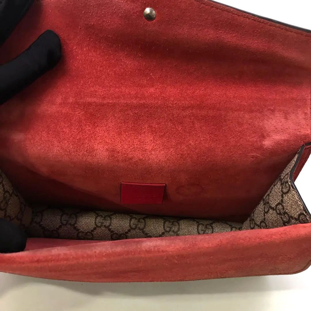 Gucci Gucci Dionysus Monogram Canvas Shoulder Bag Size ONE SIZE - 7 Thumbnail