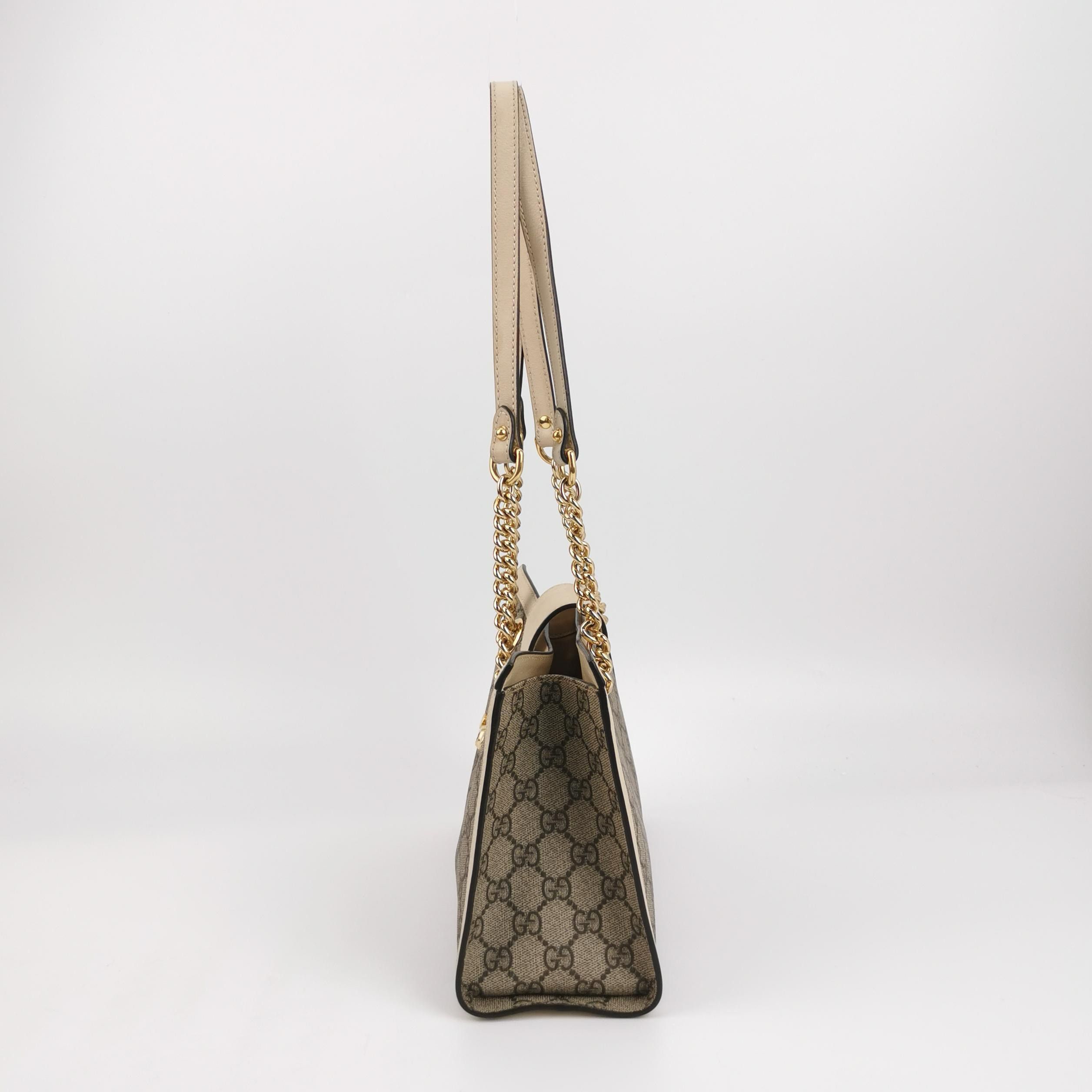 Gucci Gucci Padlock Monogram Coated Canvas Handle Bag Size ONE SIZE - 3 Thumbnail
