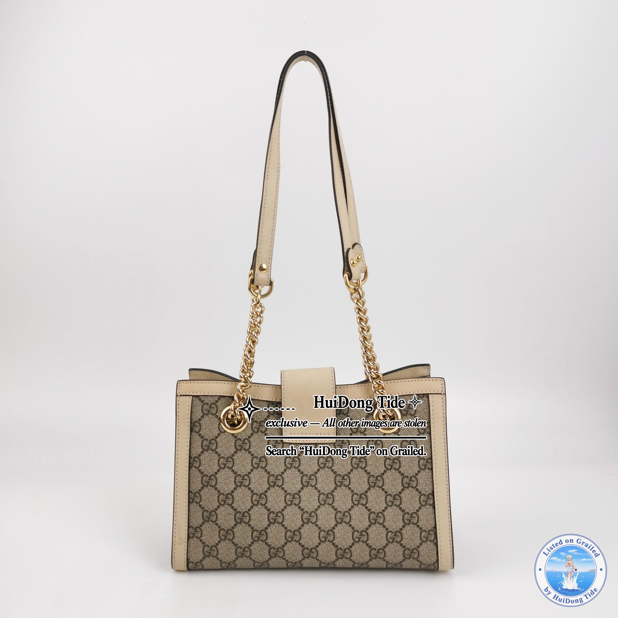Gucci Gucci Padlock Monogram Coated Canvas Handle Bag Size ONE SIZE - 5 Thumbnail