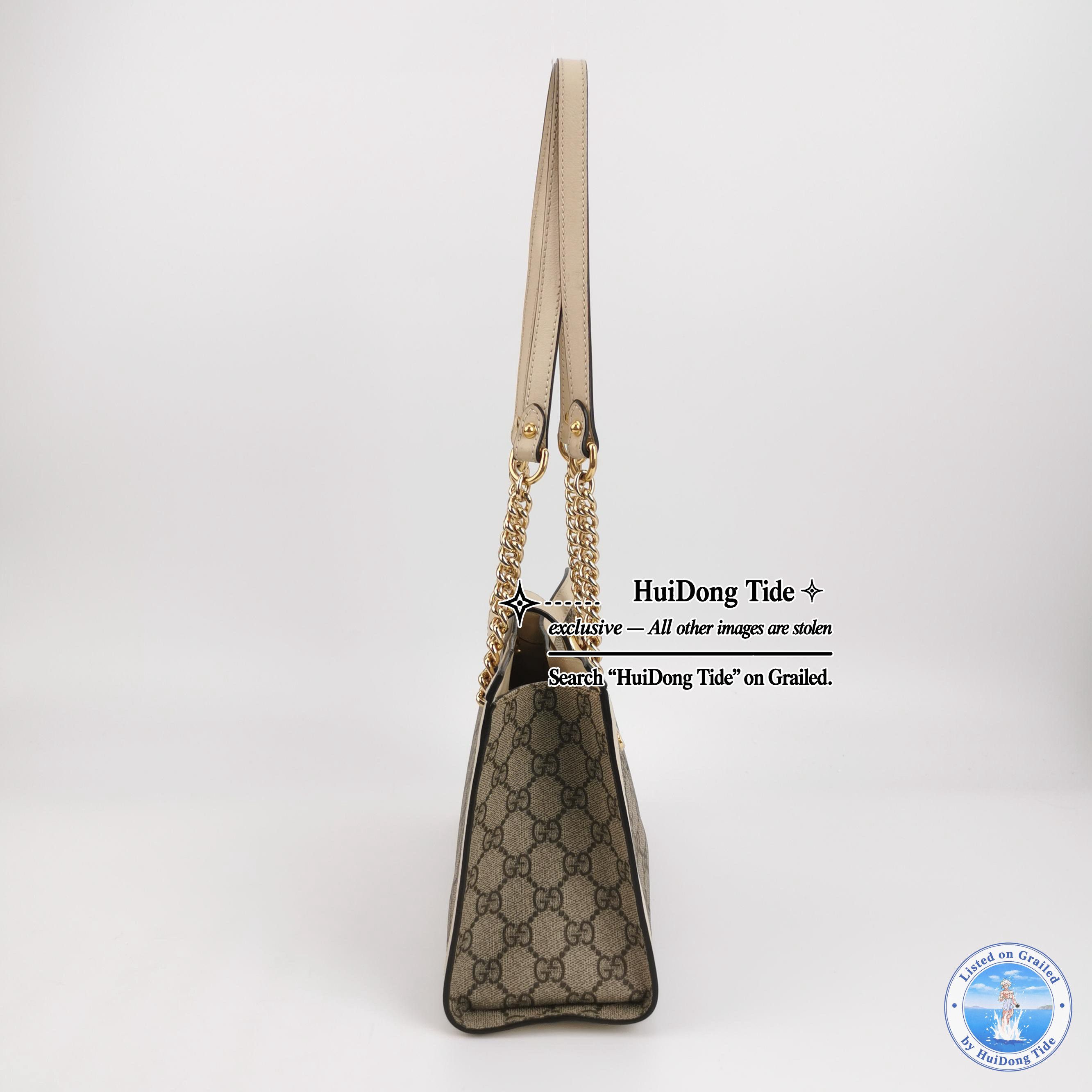 Gucci Gucci Padlock Monogram Coated Canvas Handle Bag Size ONE SIZE - 4 Thumbnail