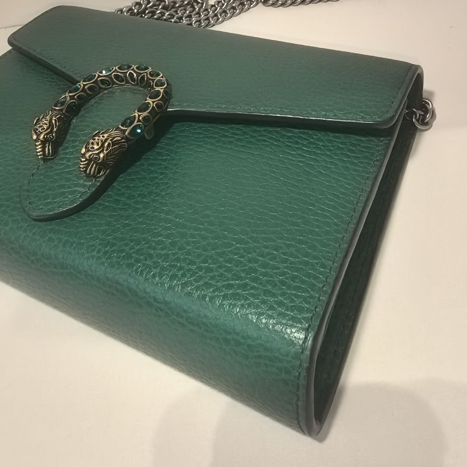 Gucci Gucci Dionysus Leather Mini Chain Shoulder Bag Size ONE SIZE - 4 Thumbnail
