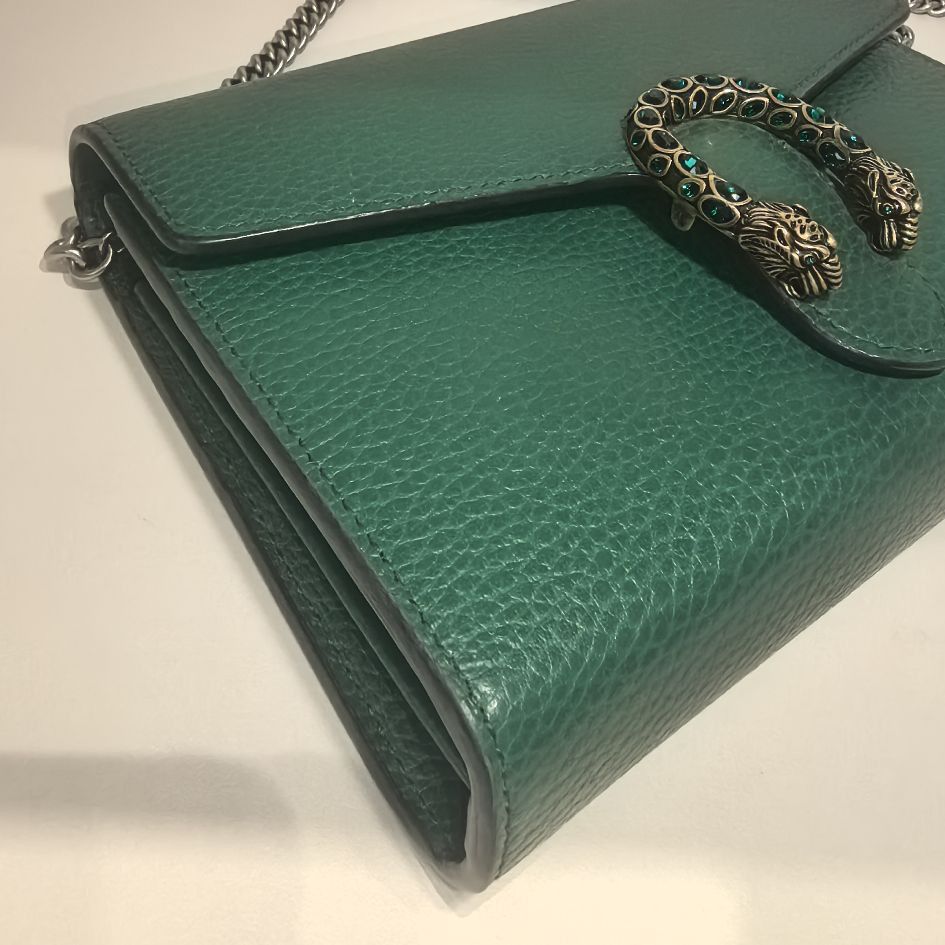 Gucci Gucci Dionysus Leather Mini Chain Shoulder Bag Size ONE SIZE - 3 Thumbnail