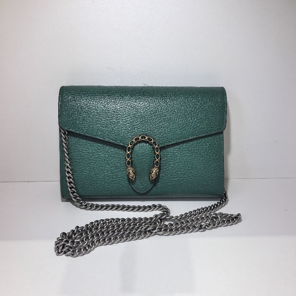 Gucci Gucci Dionysus Leather Mini Chain Shoulder Bag Size ONE SIZE - 2 Thumbnail