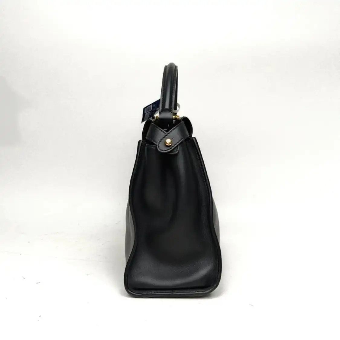 Fendi FENDI Peekaboo Medium black cowhide leather shoulder bag detachable strap Size ONE SIZE - 7 Thumbnail