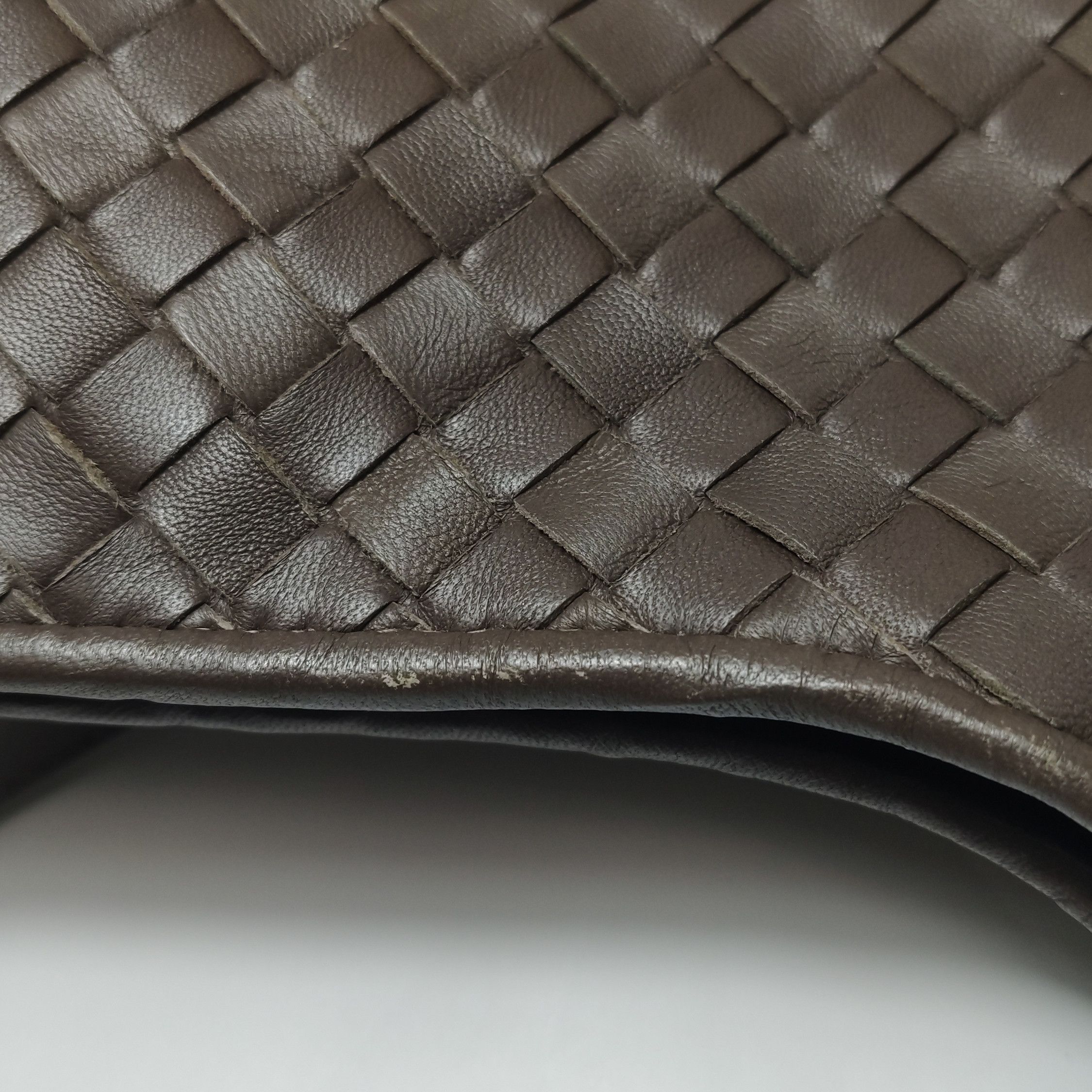Bottega Veneta Bottega Veneta Brown Intrecciato Leather Shoulder Bag Size ONE SIZE - 15 Thumbnail
